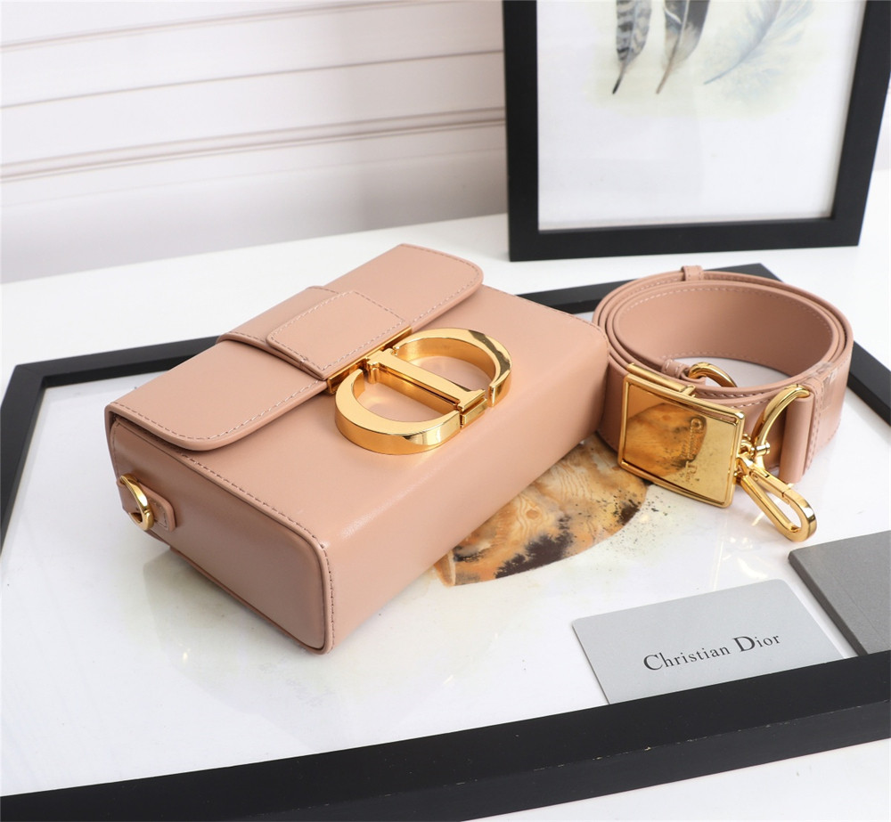 D10r 30 MONTAIGNE CHAIN BAG LIGHT PINK