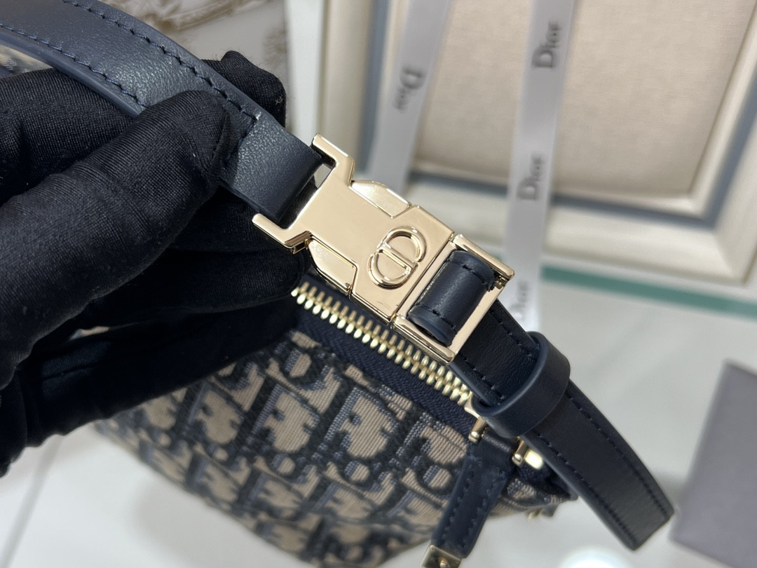 D10r TRAVEL NOMAD POUCH Blue D10r Oblique Jacquard