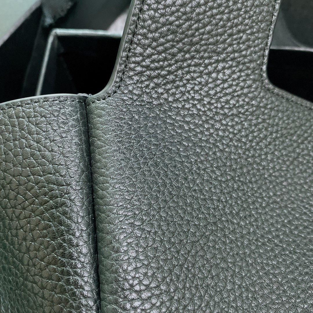 Y51 BEA IN GRAINED LEATHER Black