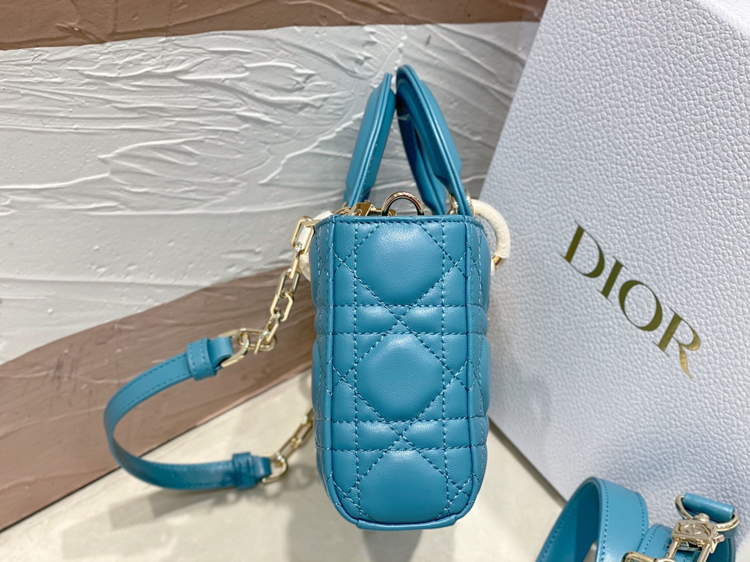 D10r SMALL LADY D-JOY BAG BLUE
