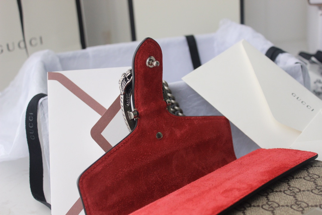 Gvc*1 DIONYSUS GG Svp*me MINI BAG 8"Wx5"Hx2.3"D