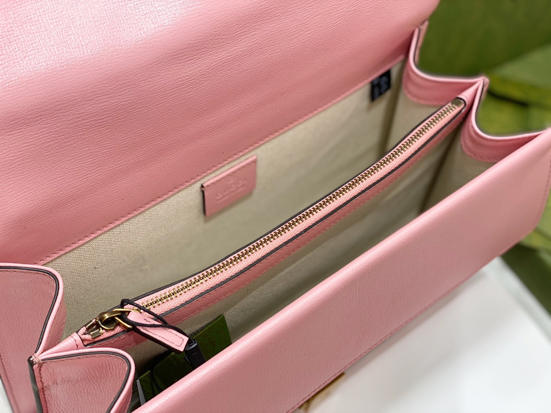 Gvc*1 DIONYSUS SMALL SHOULDER BAG PINK RED 11"Wx7"Hx3.5"D