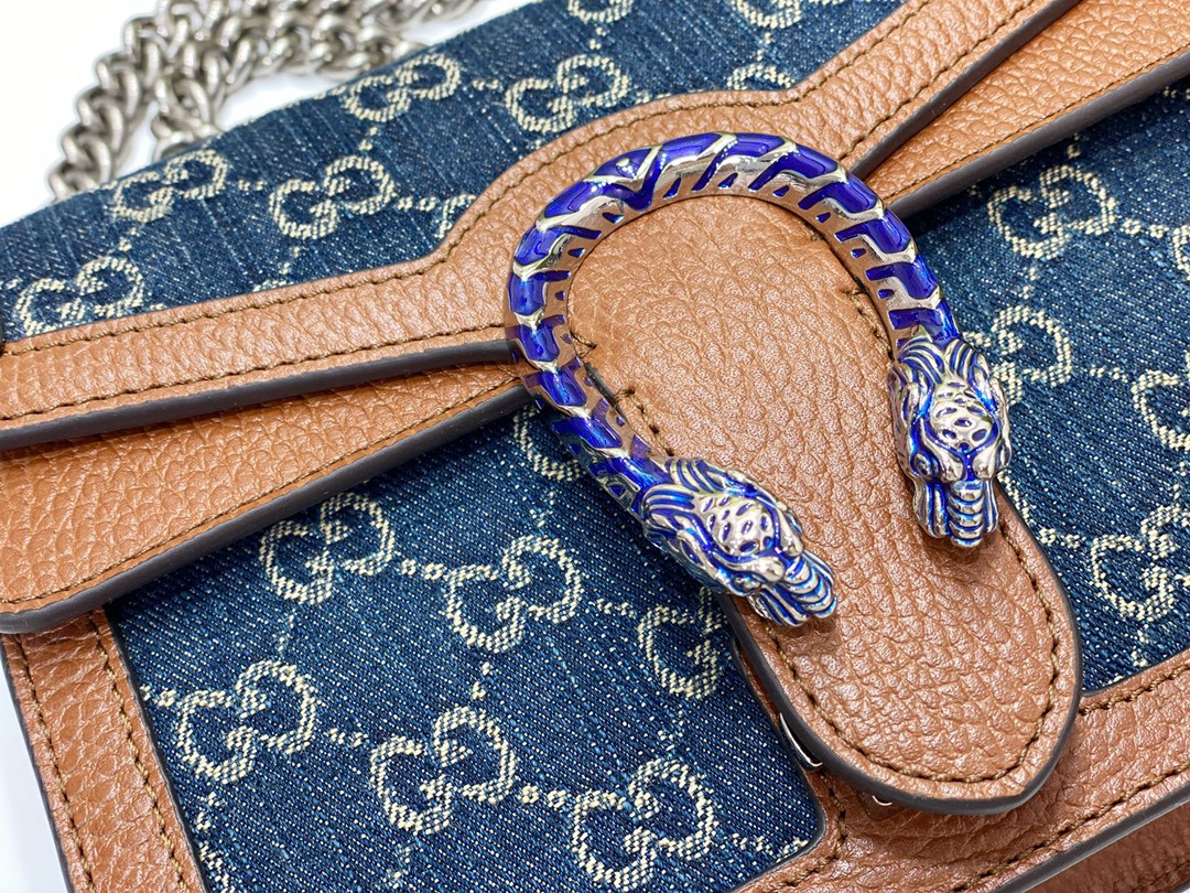 Gvc*1 DIONYSUS GG Svp*me MINI BAG 8"Wx5"Hx2.3"D