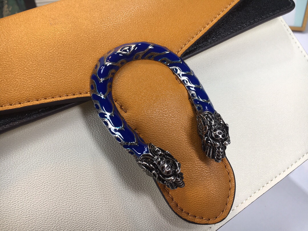 Gvc*1 DIONYSUS SMALL SHOULDER BAG WHITE 11"Wx7"Hx3.5"D