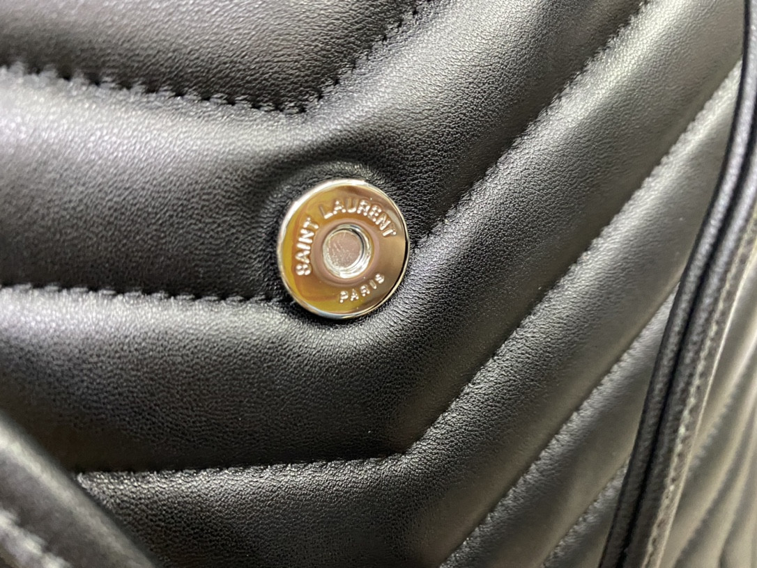 Y51 LOULOU BACKPACK BLACK 33x26x13cm