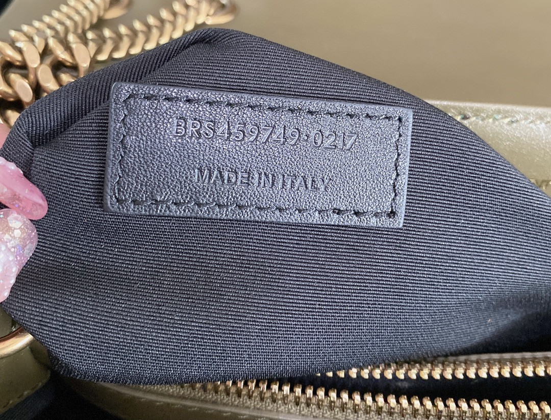 Y51 LOULOU MEDIUM IN QUILTED LEATHER 12.5 X 8.6 X 3.5 INCHES