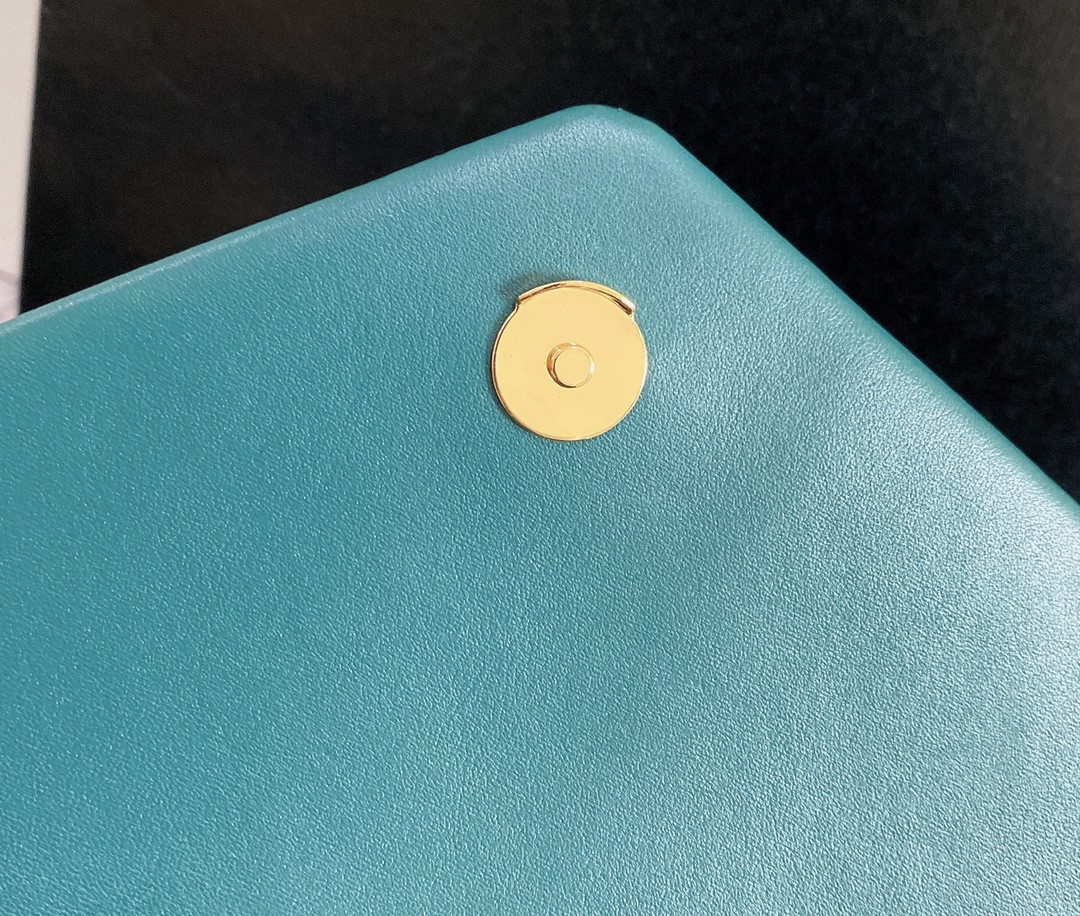 Y51 LOULOU MEDIUM BAG IN Y-QUILTED LEATHER BAG 12.5 X 8.6 X 4.7 INCHES