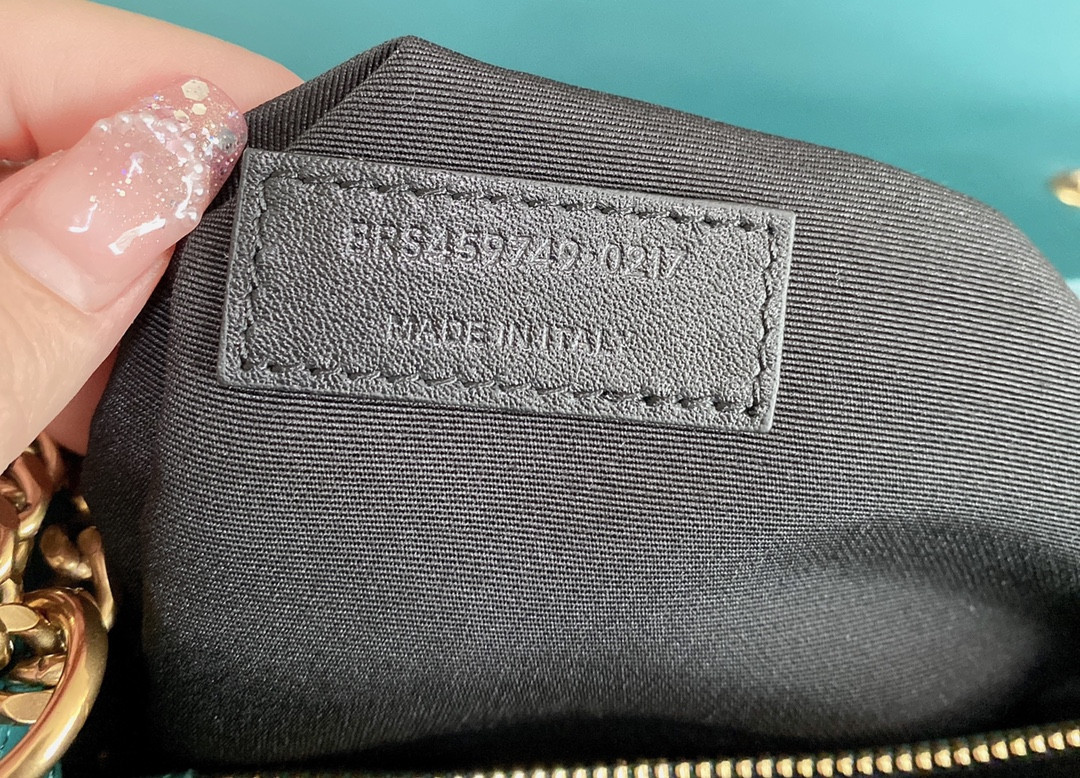 Y51 LOULOU MEDIUM BAG IN Y-QUILTED LEATHER BAG 12.5 X 8.6 X 4.7 INCHES