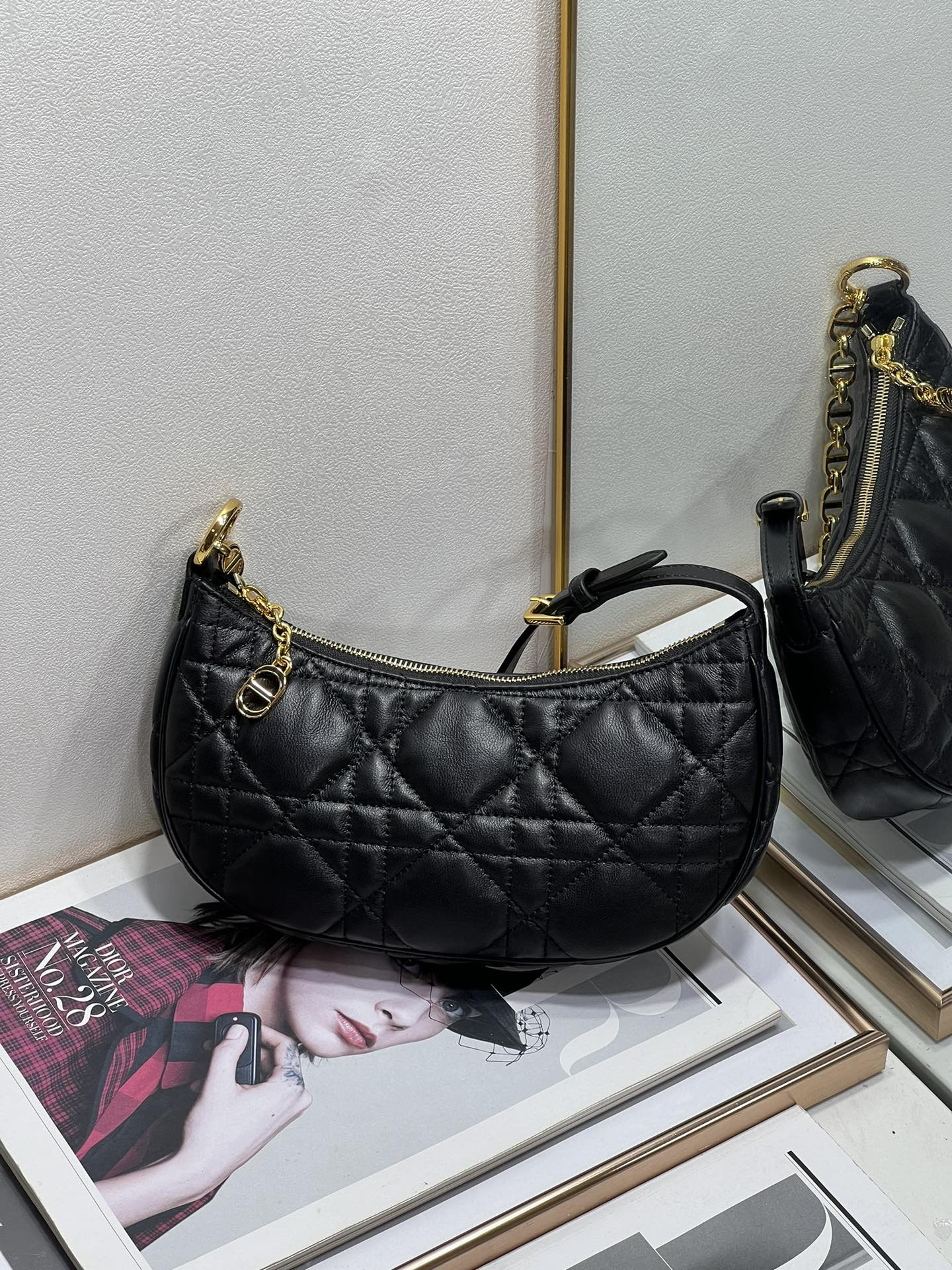 D10r CD Lounge bag black 26 x 15x 5.5 cm