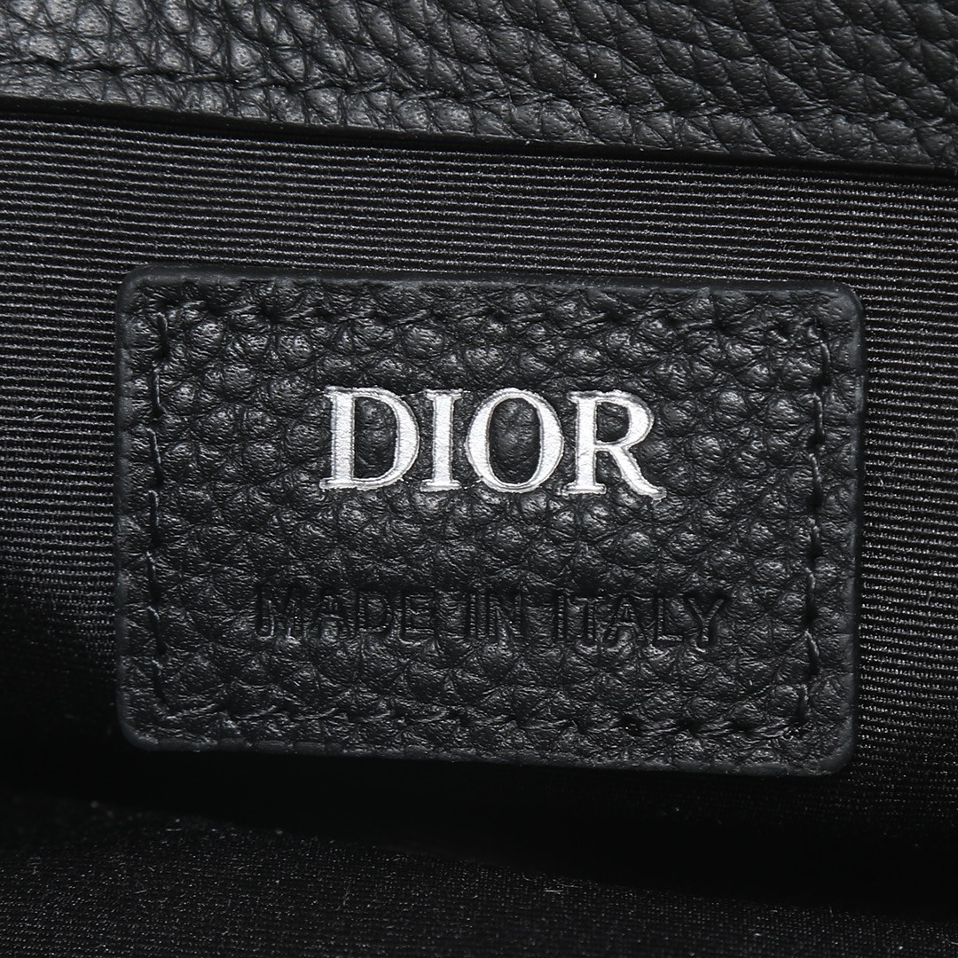 Dior Safari North-South Tote Bag Beige and Black Dior Oblique Jacquard 8.5 x 9.5 x 3 inches