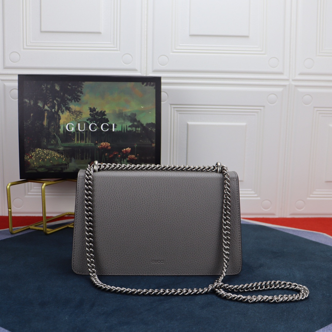 Gvc*1 DIONYSUS SMALL SHOULDER BAG GRAY 28x18x9cm