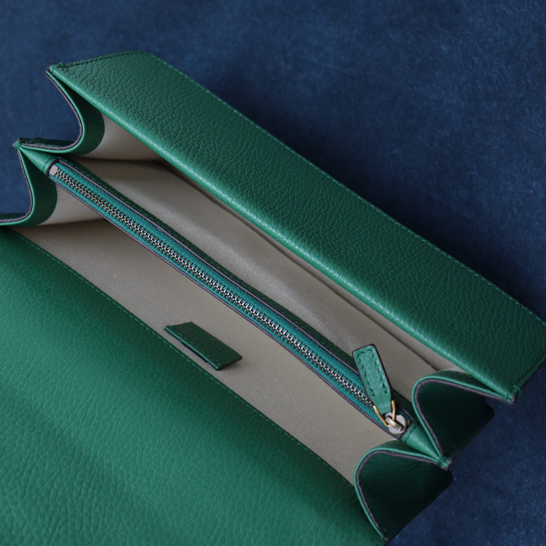 Gvc*1 DIONYSUS SMALL SHOULDER BAG GREEN 28x18x9cm