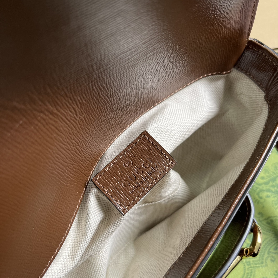 Gvc*1 HORSEBIT 1955 MINI SHOULDER BAG 7.7"W x 5-3.1"H x 2.4-1.2"D