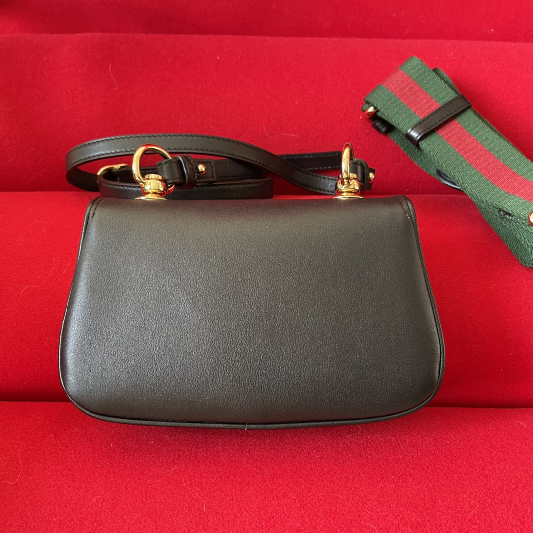 Gvc*1 BLONDIE MINI BAG BROWN 8.7"W x 5.1"H x 2.2"D