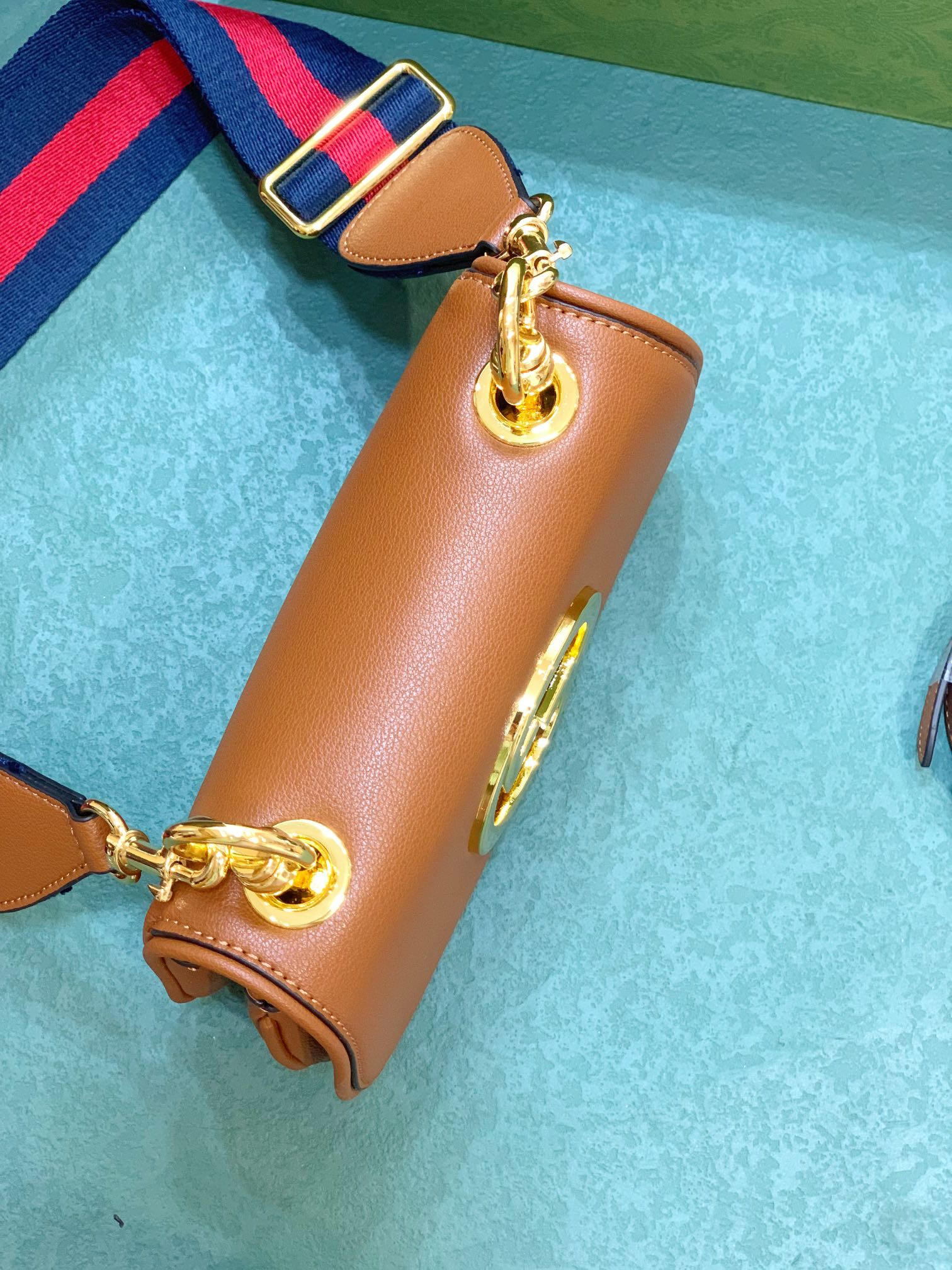 Gvc*1 BLONDIE MINI BAG COFFEE 8.7"W x 5.1"H x 2.2"D