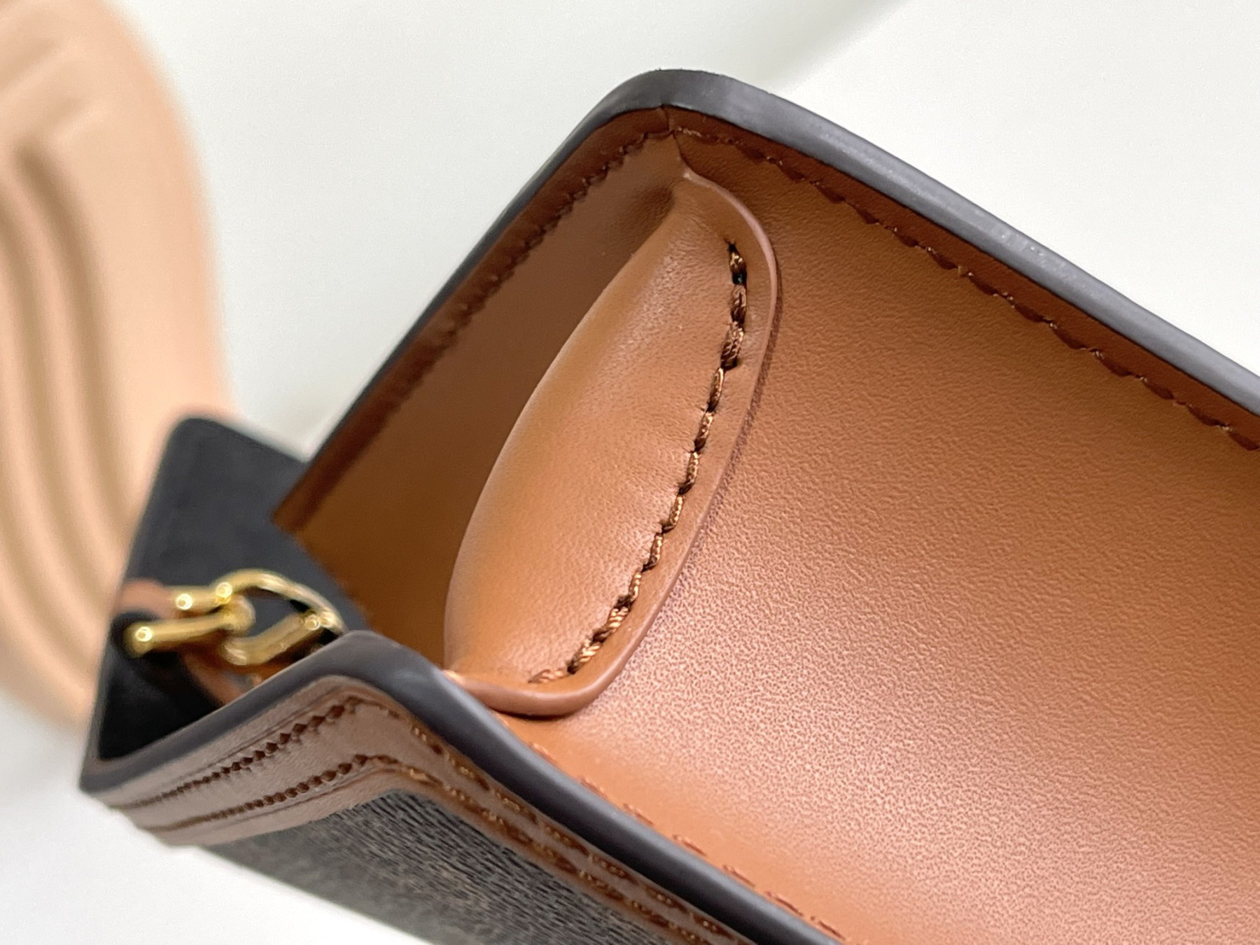 LV M68746 Dauphine Chain Wallet 7.3 x 4.7 x 2 inches