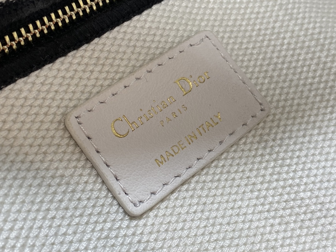 D10r Lady D-Joy bag medium black white 26 x 13.5 x 5 cm