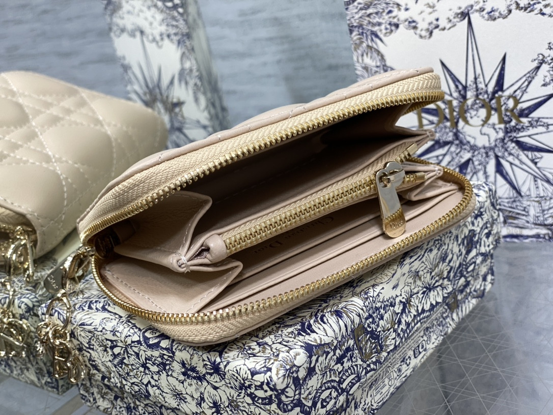 Lady D10r Voyageur Small Coin Purse CARD HOLDER