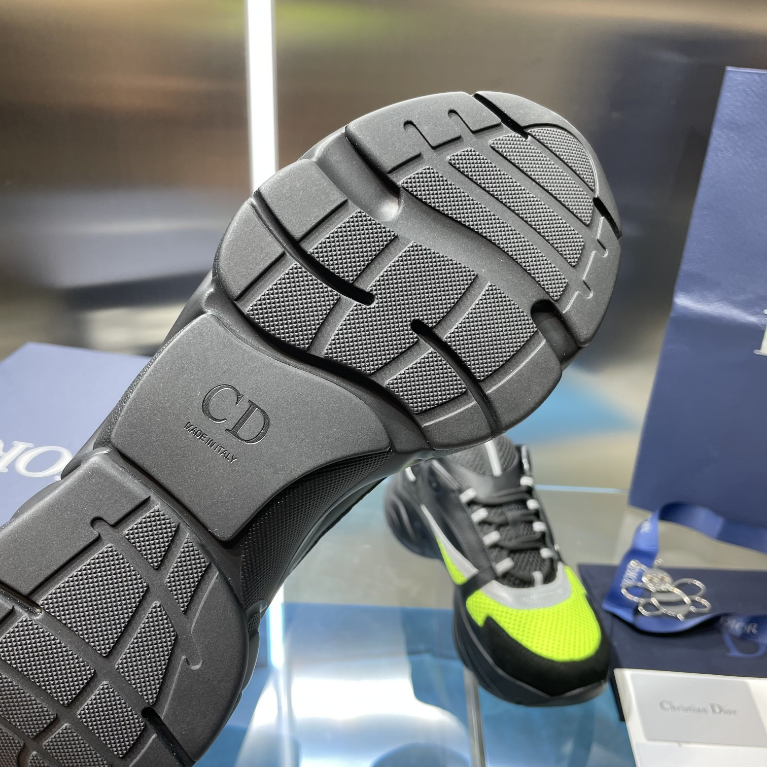 UA D10r B22 black and green Sneaker