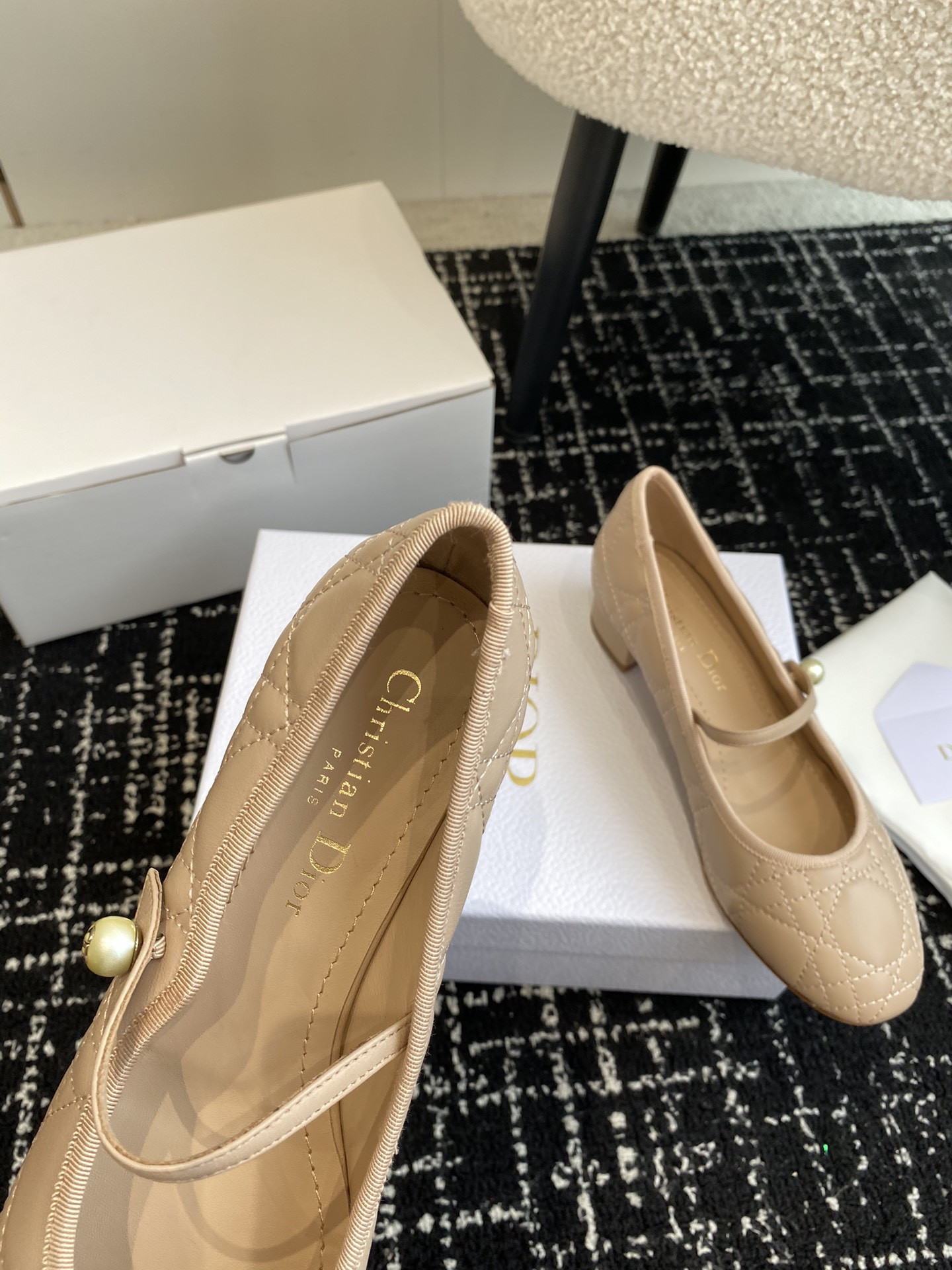 UA D10r Ballet Pump Nude
