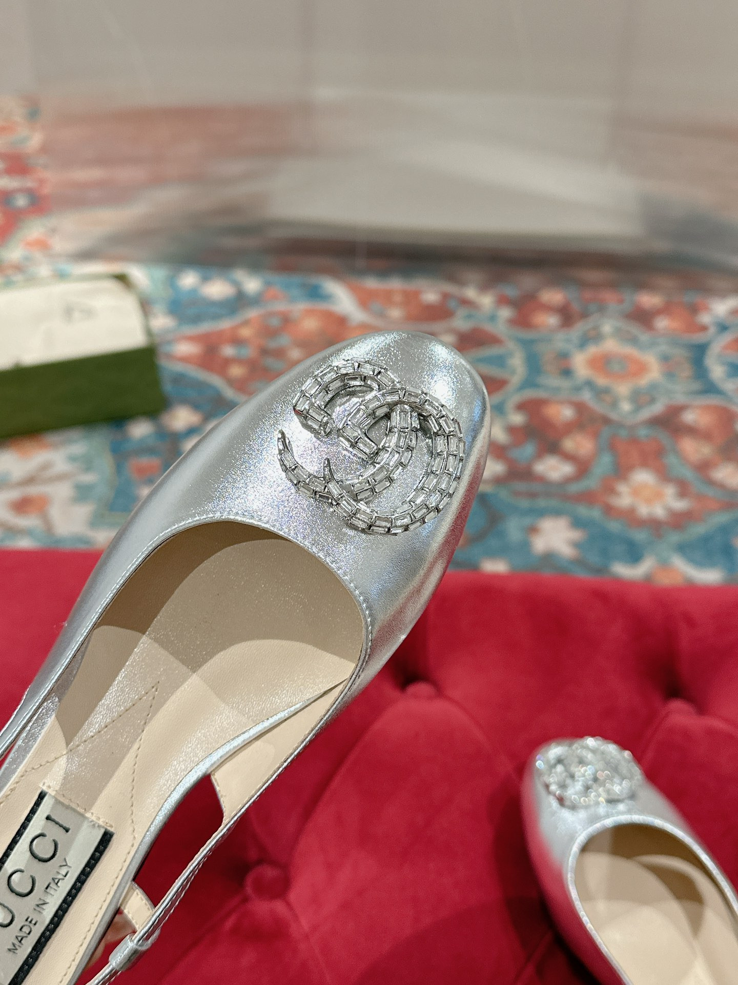 UA Gvc*1 BALLERINA WITH DOUBLE G