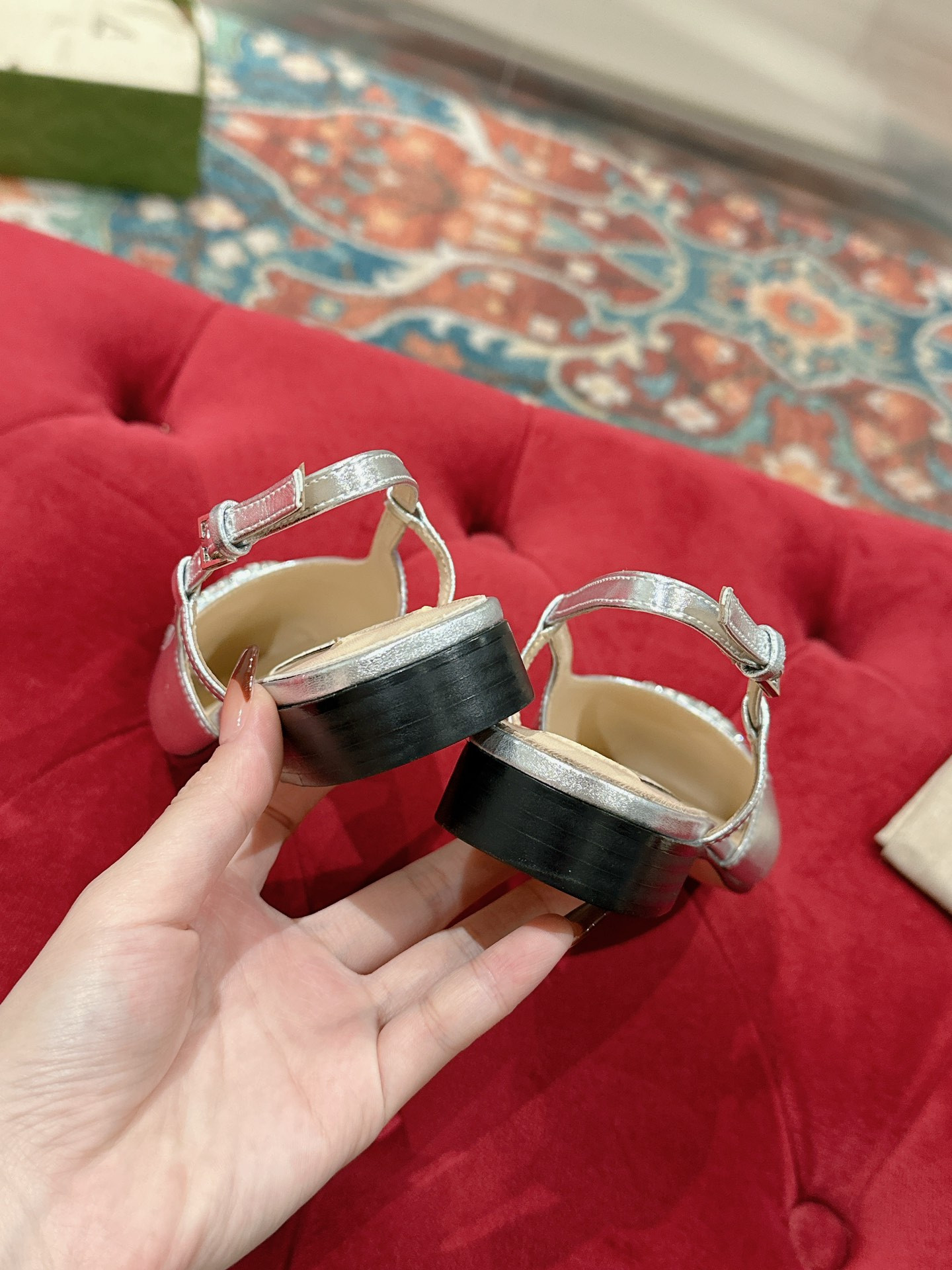 UA Gvc*1 BALLERINA WITH DOUBLE G