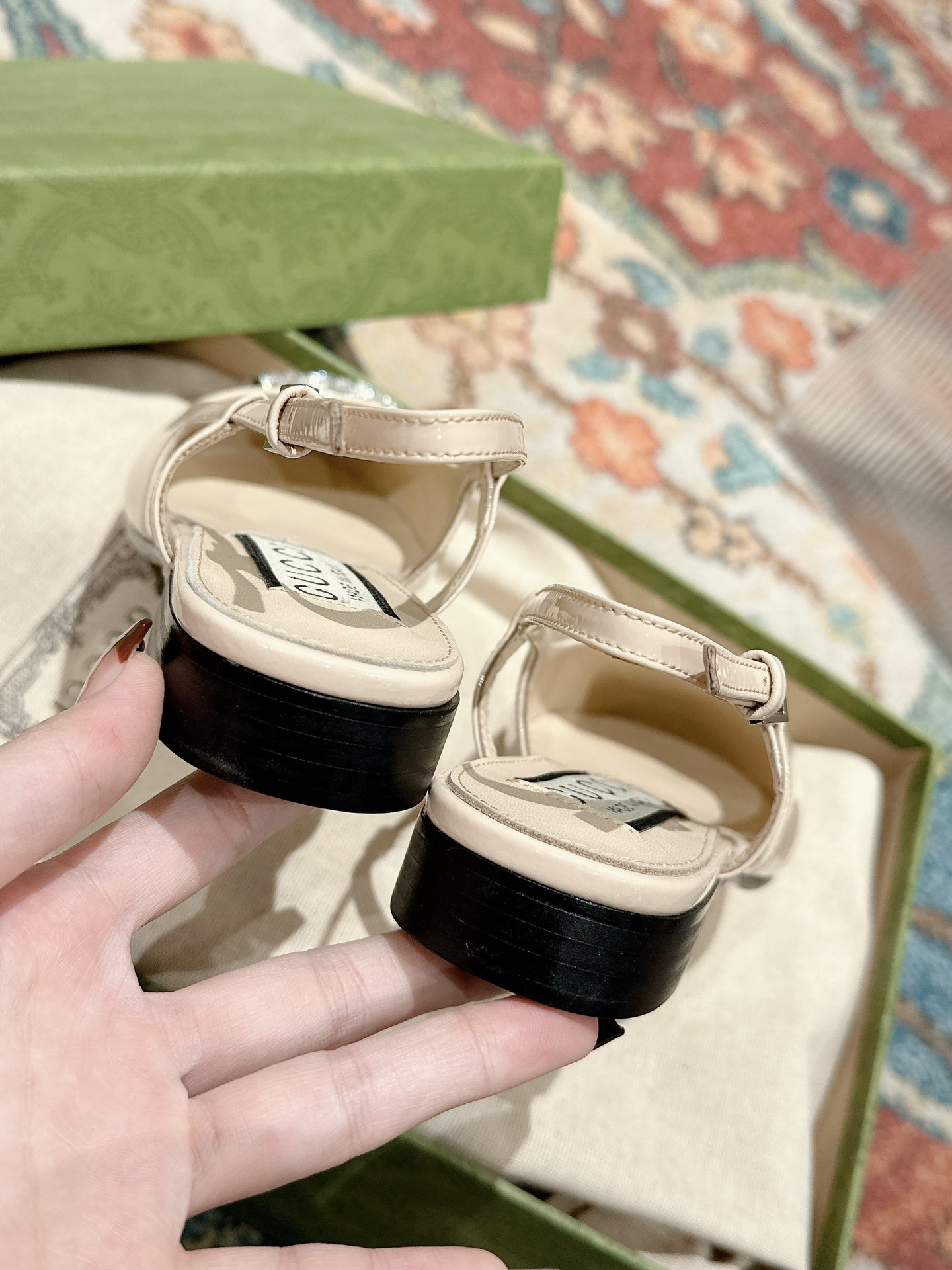 UA Gvc*1 BALLERINA WITH DOUBLE G