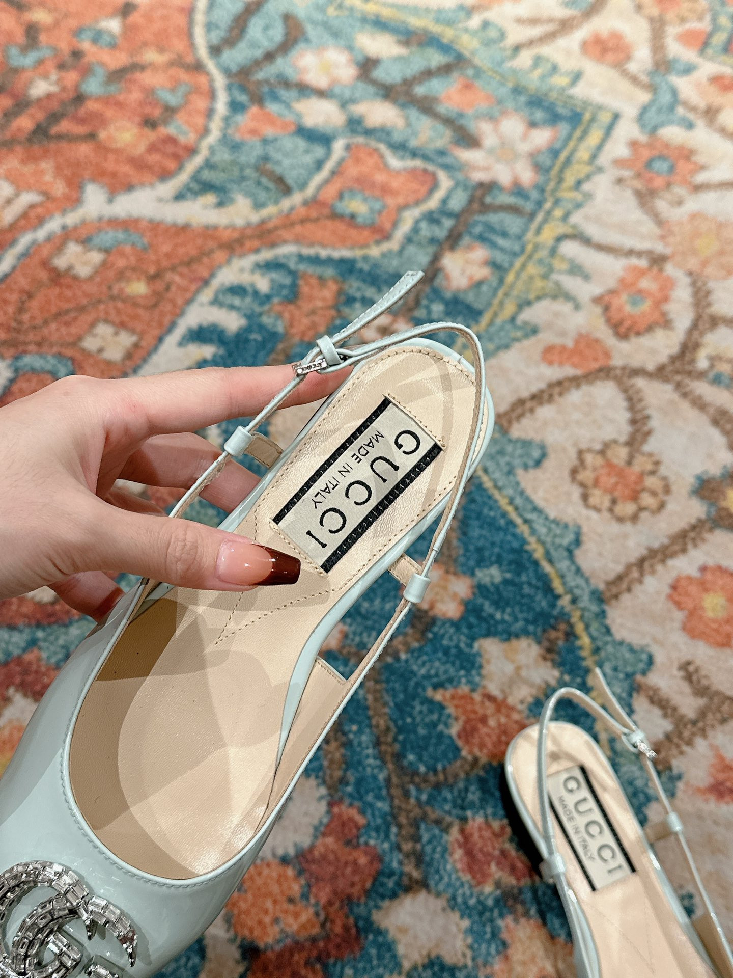 UA Gvc*1 BALLERINA WITH DOUBLE G