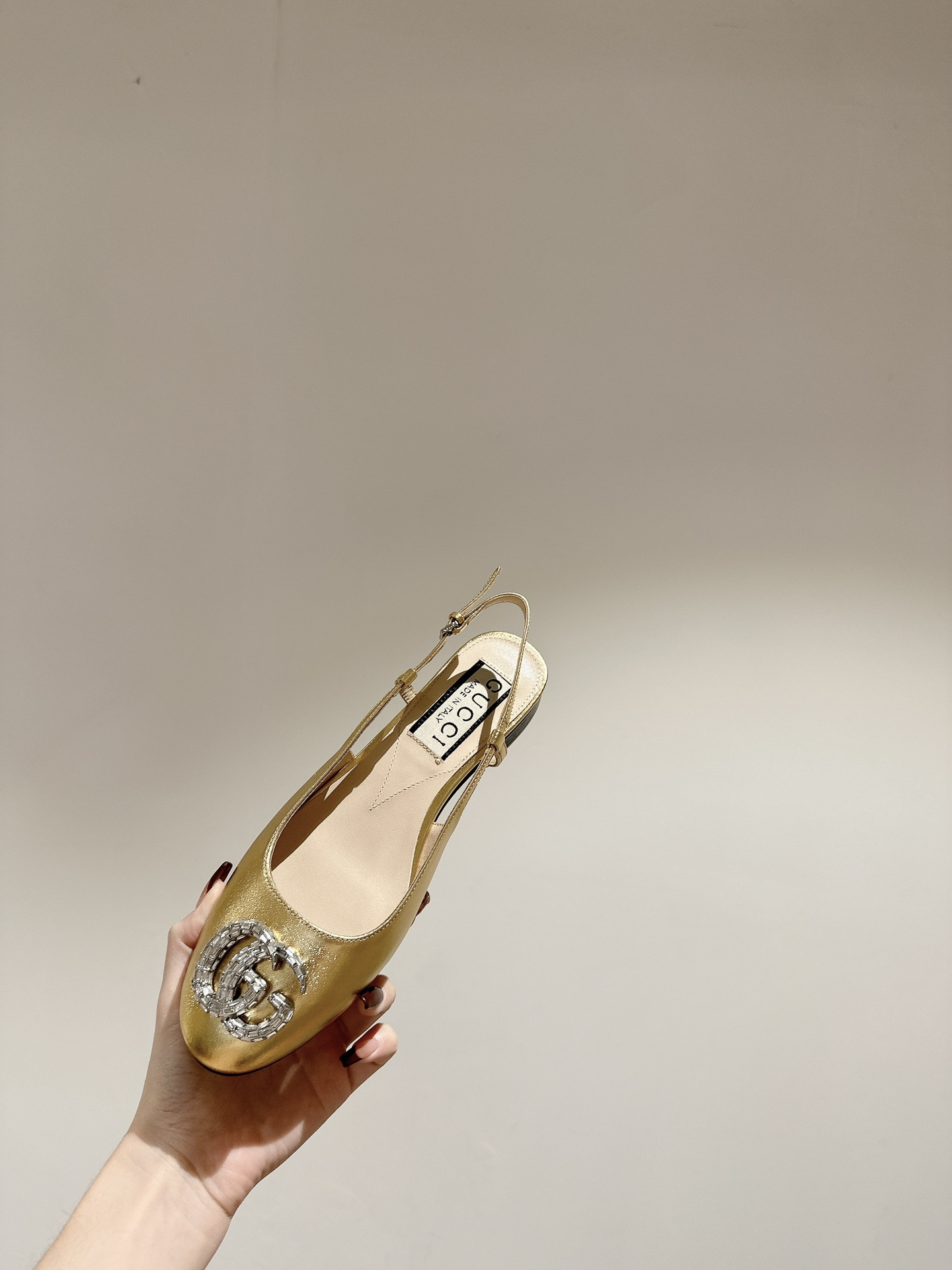 UA Gvc*1 BALLERINA WITH DOUBLE G