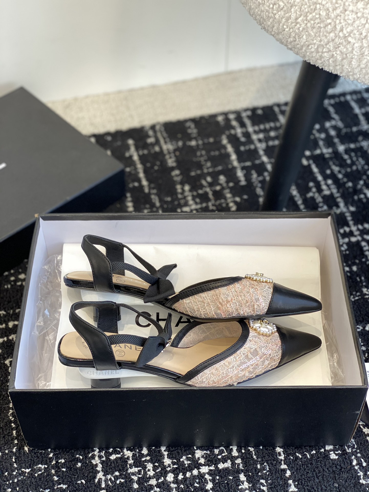 UA Ch**el SLINGBACKS