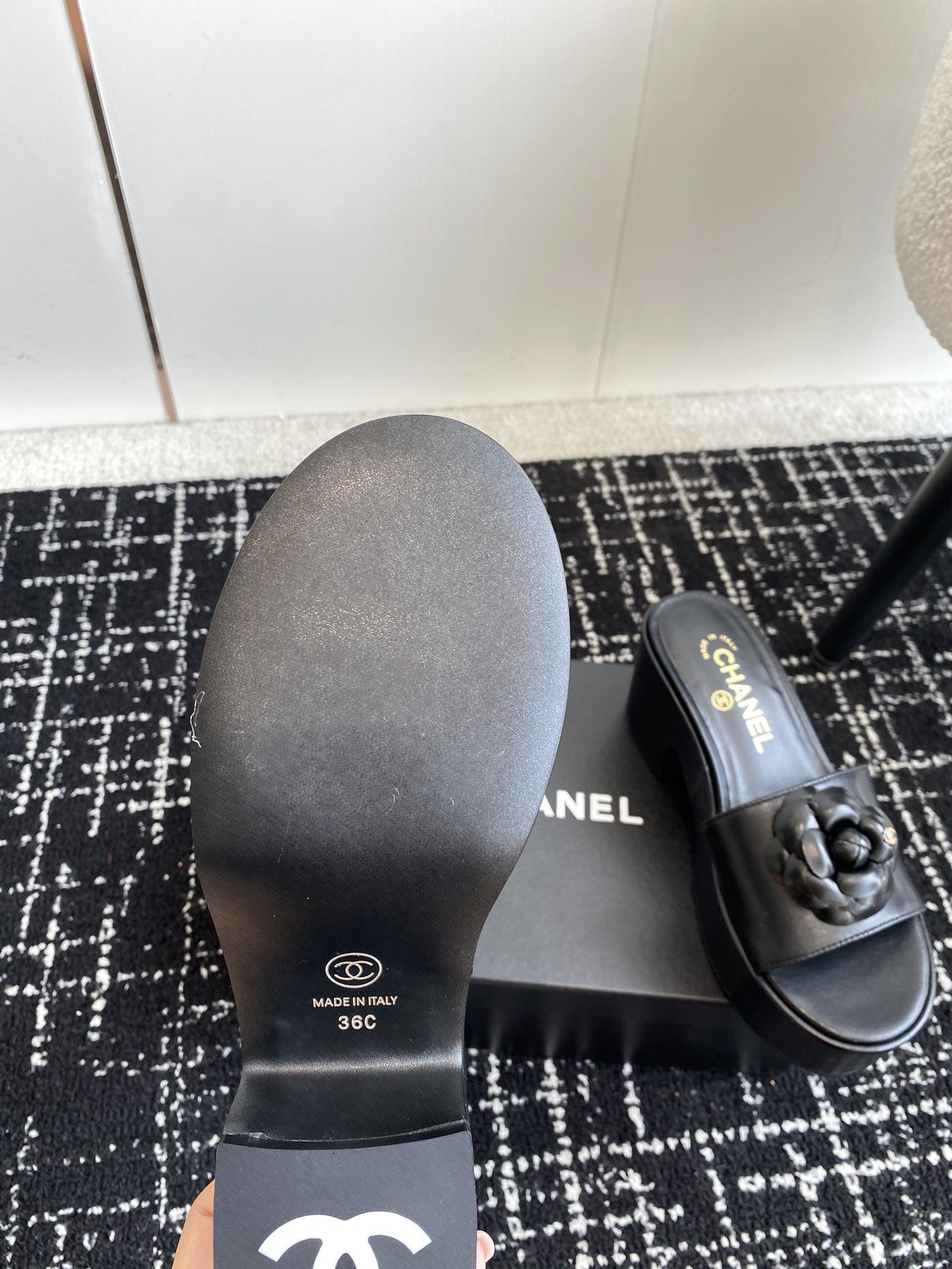 UA Ch**el MULES Platform Heels