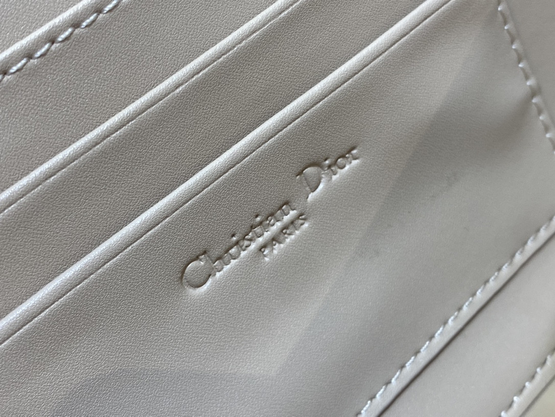 D10r Mini D10r Ange Bag Pink Macrocannage Calfskin 20 x 12 x 5 cm