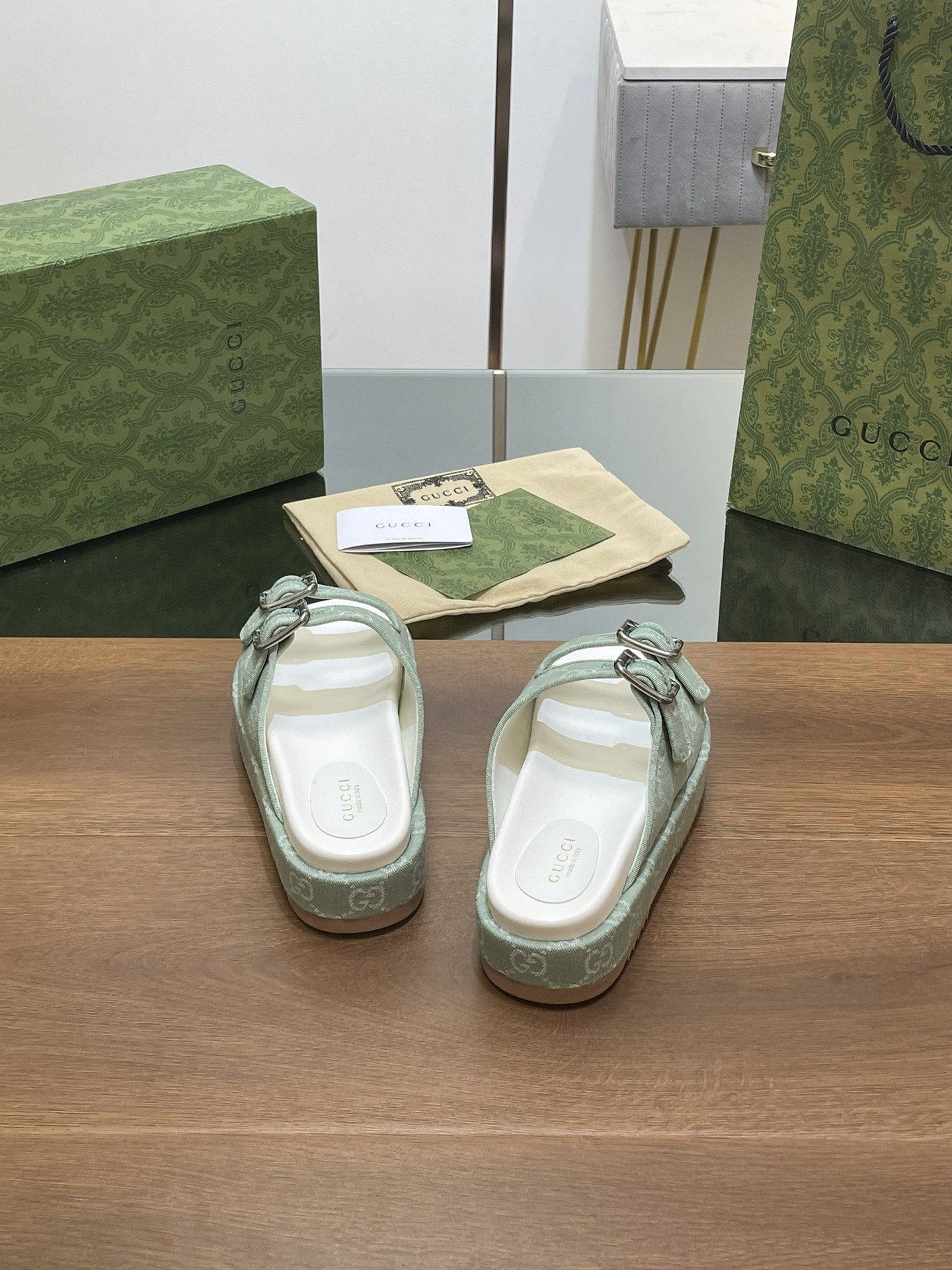 UA Gvc*1 SANDAL WITH DOUBLE G