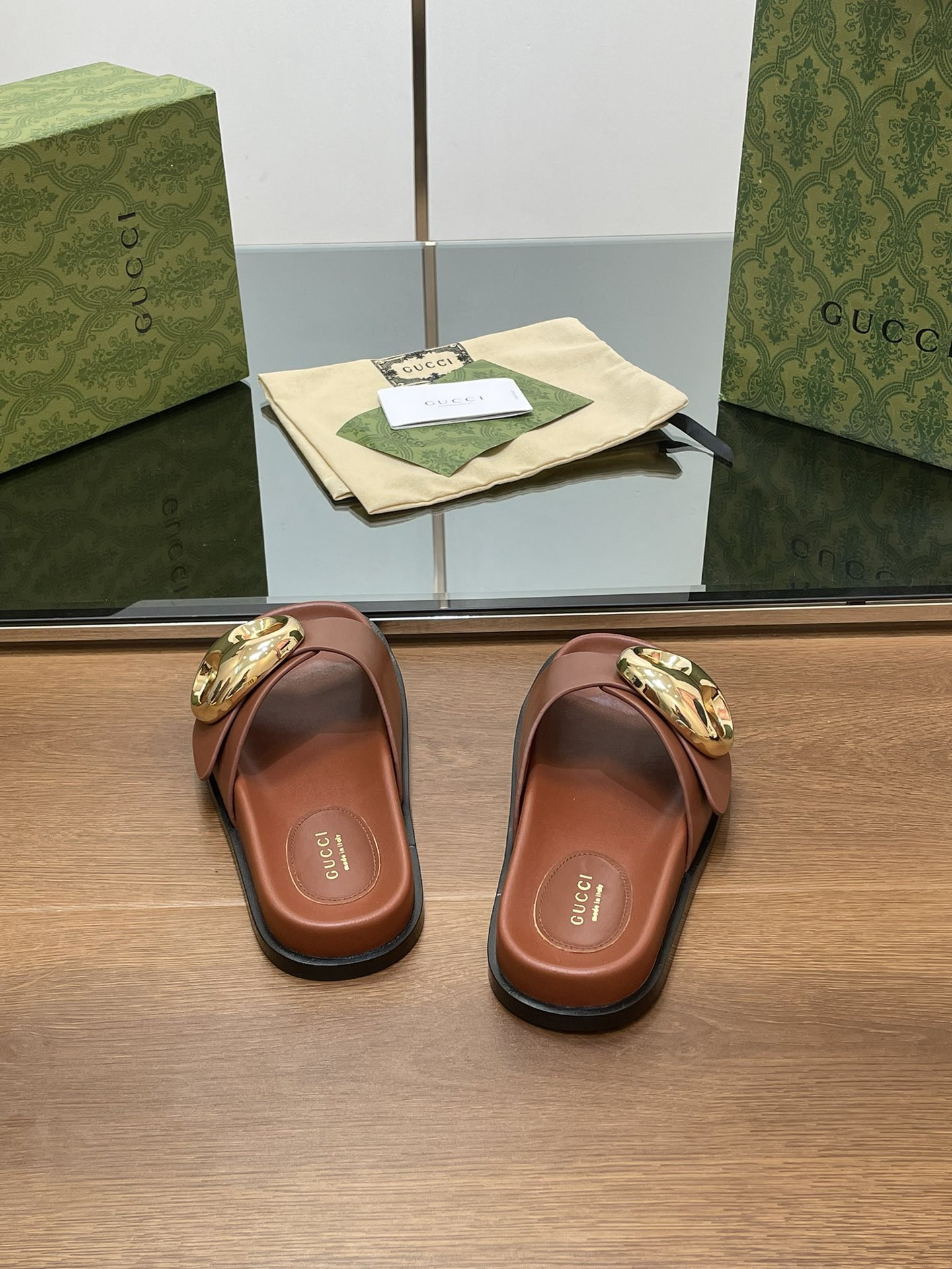 UA Gvc*1 MARINA CHAIN SLIDE SANDAL