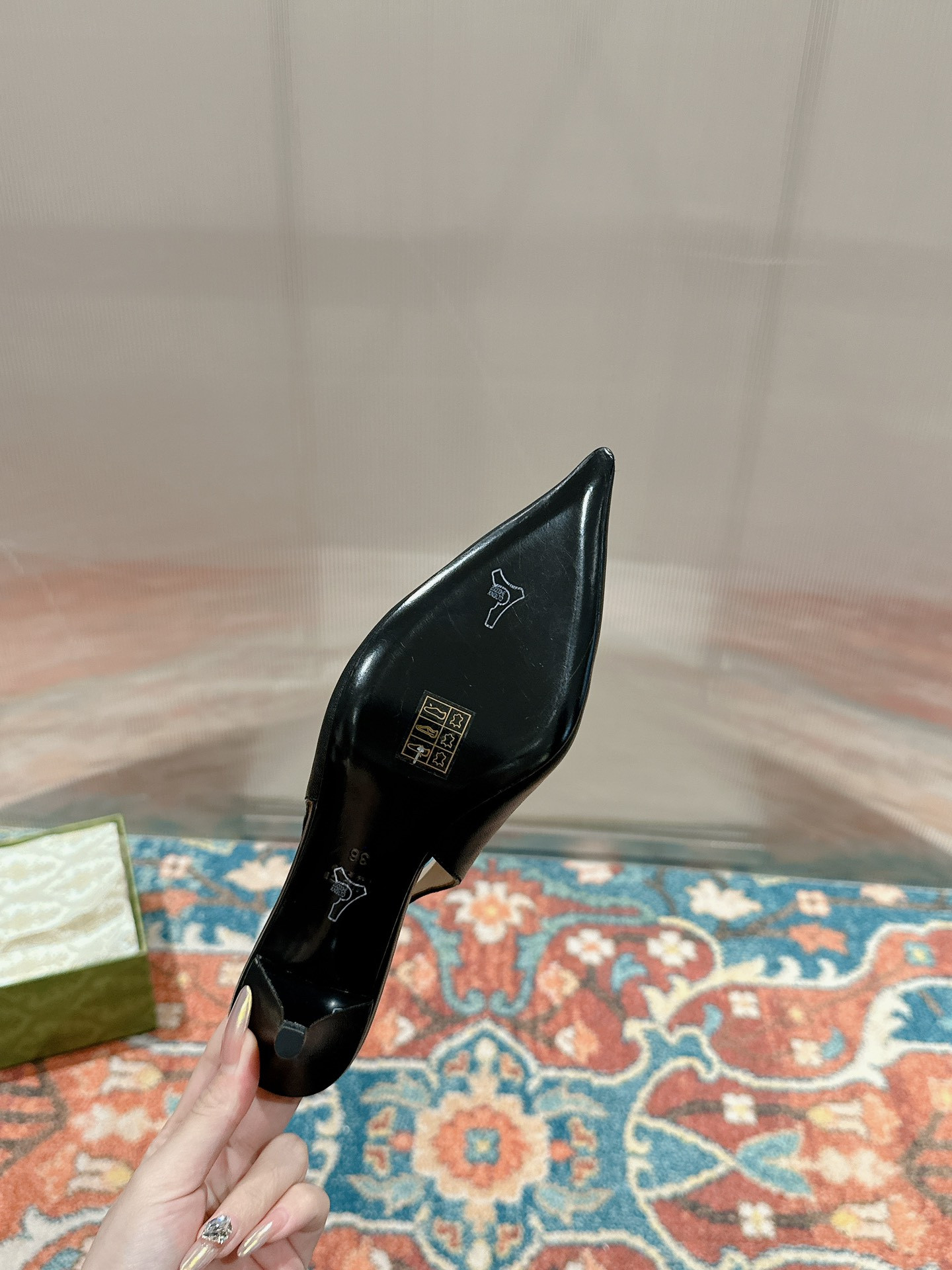 UA Gvc*1 HORSEBIT SLINGBACK PUMP LOW HEEL