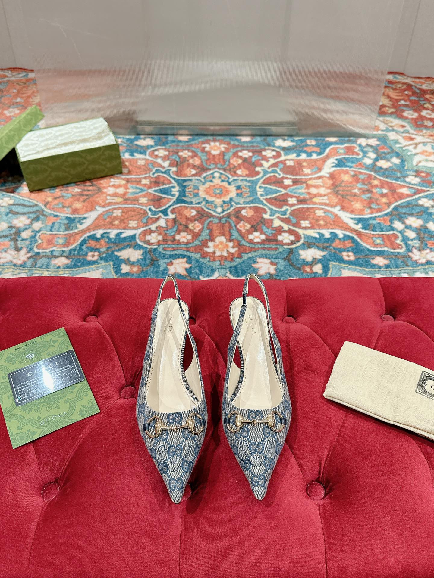 UA Gvc*1 HORSEBIT SLINGBACK PUMP LOW HEEL