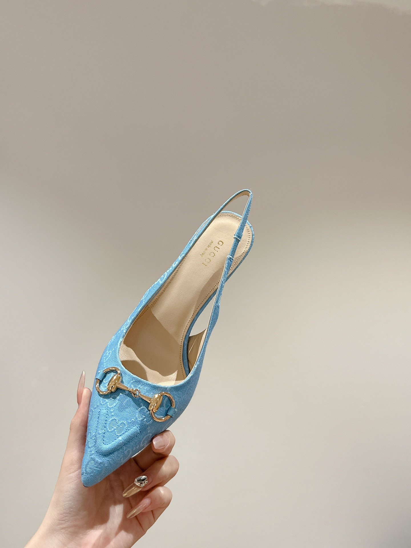UA Gvc*1 HORSEBIT SLINGBACK PUMP HIGH HEEL