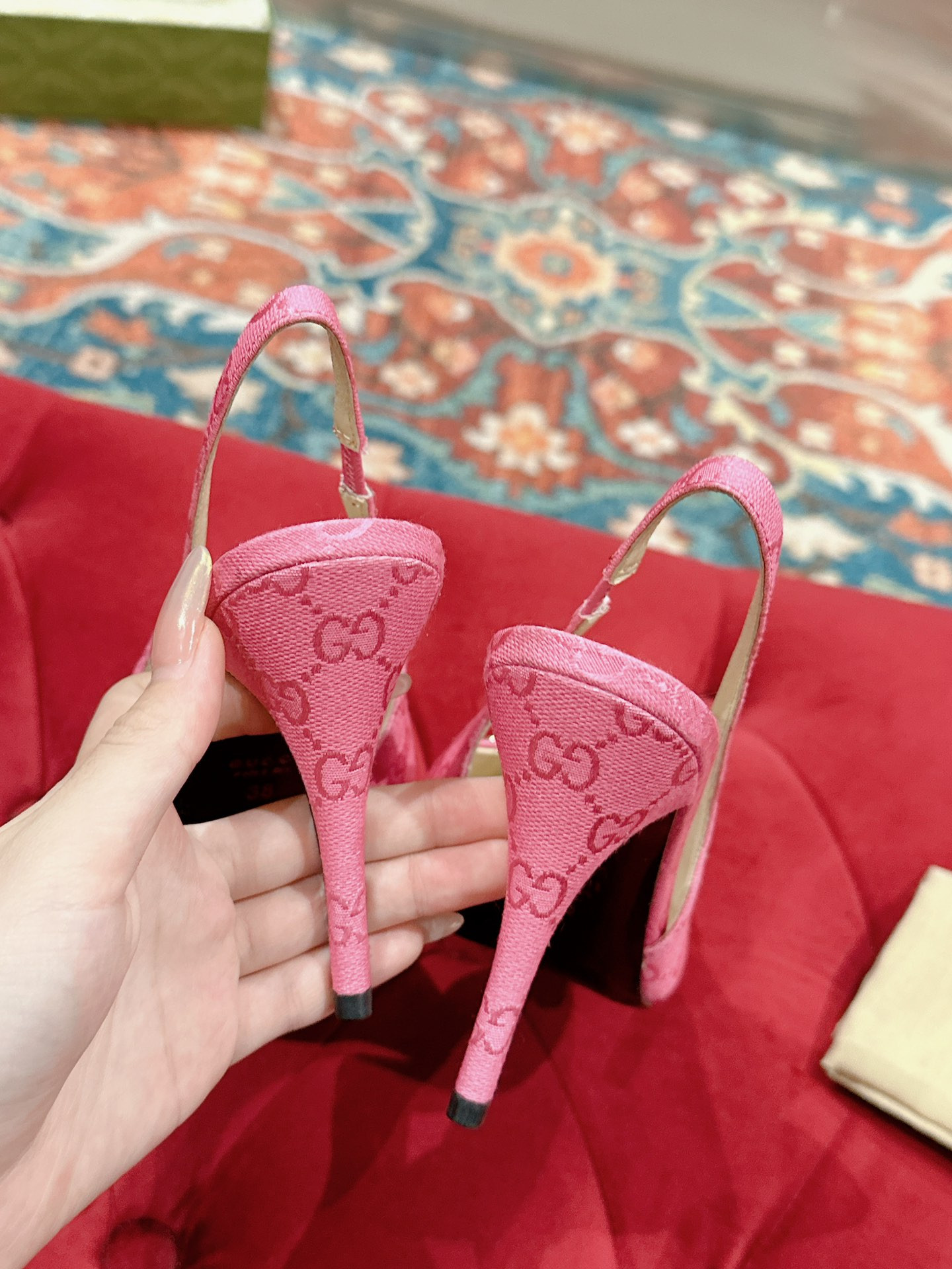 UA Gvc*1 HORSEBIT SLINGBACK PUMP HIGH HEEL