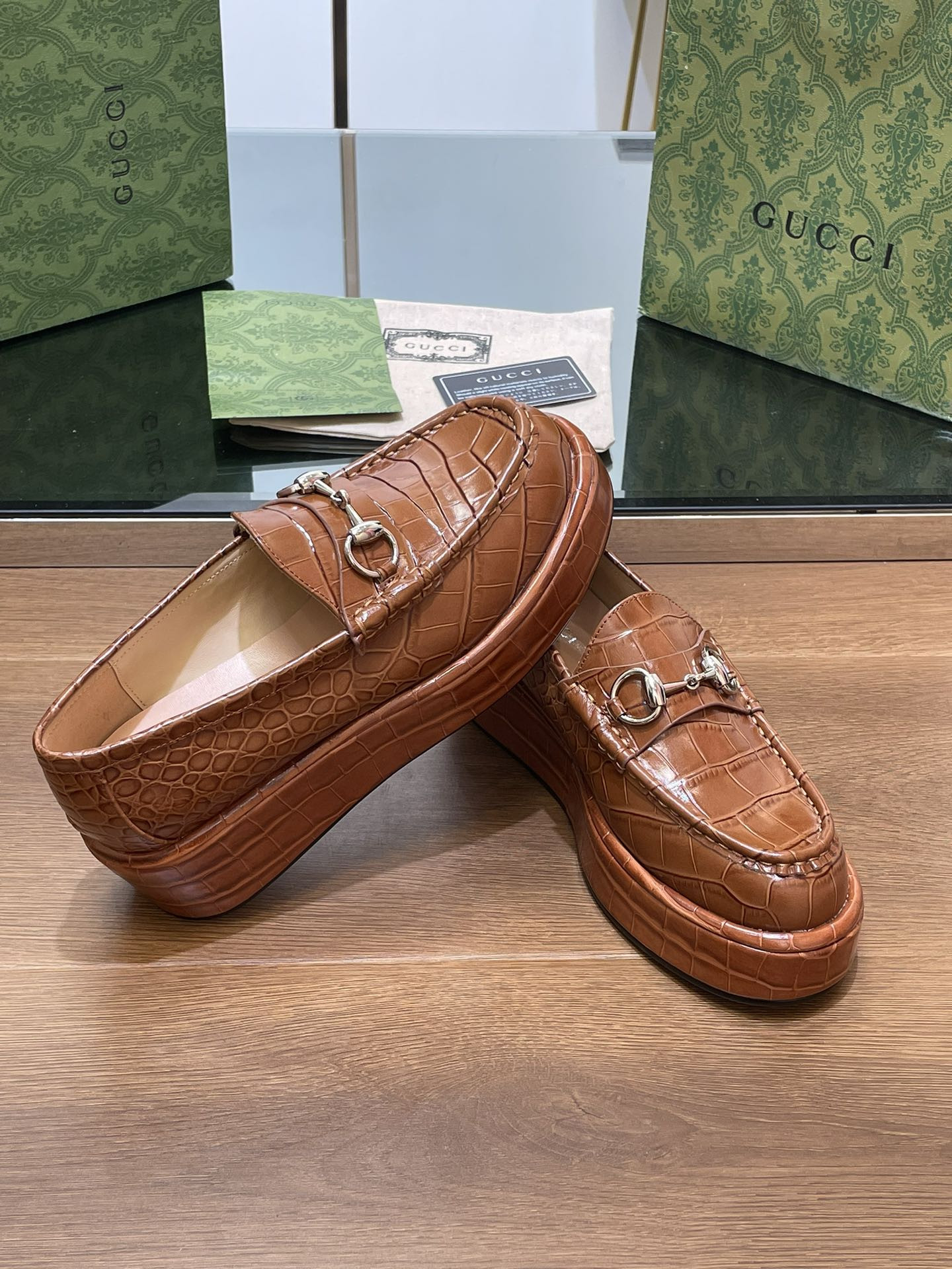 UA Gvc*1 HORSEBIT WEDGE LOAFER