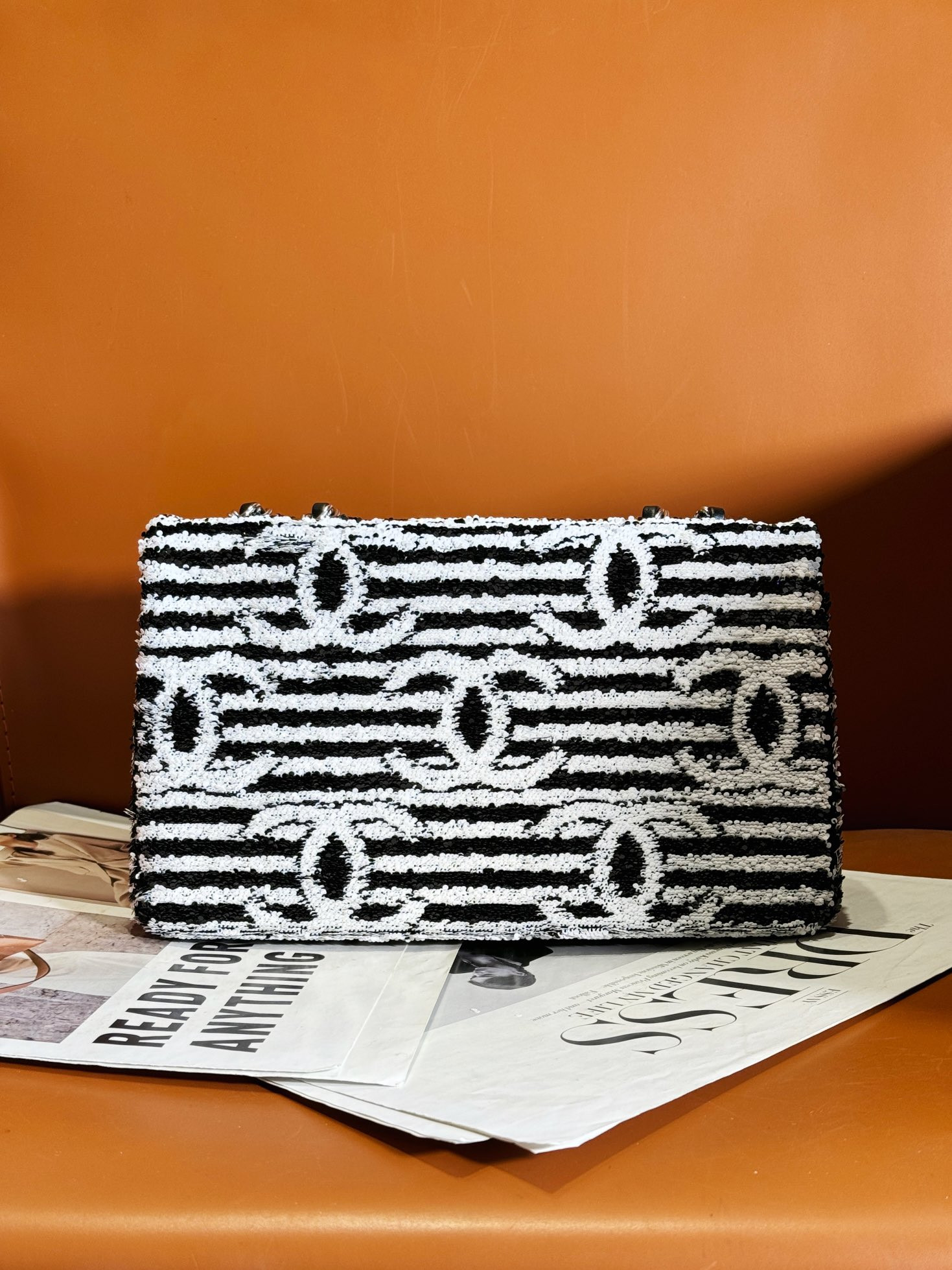 Ch**el Classic Flap Bag 15.5×25.5×6.5cm