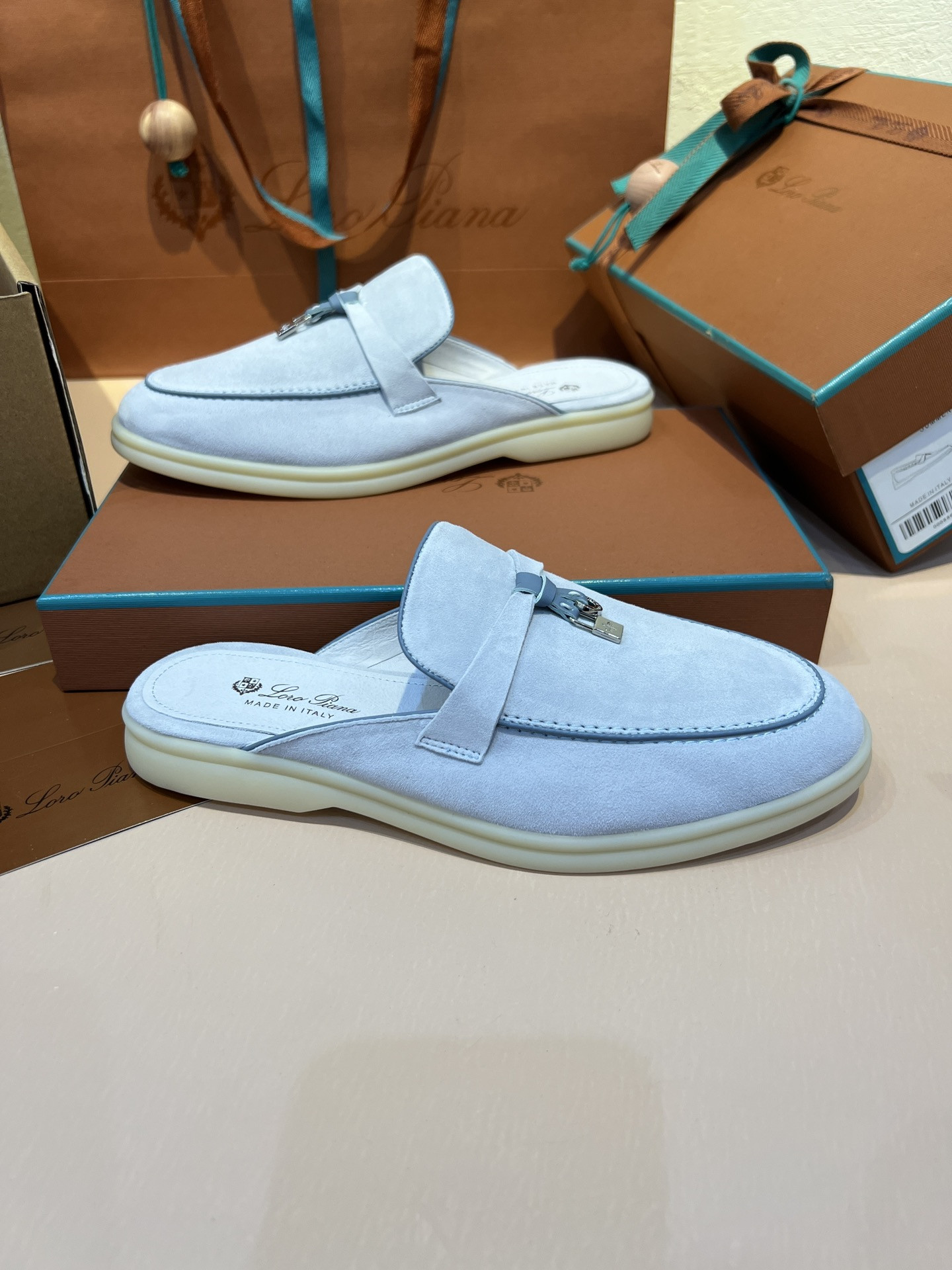 UA L0r0 P1ana Babouche Charms Walk Loafers