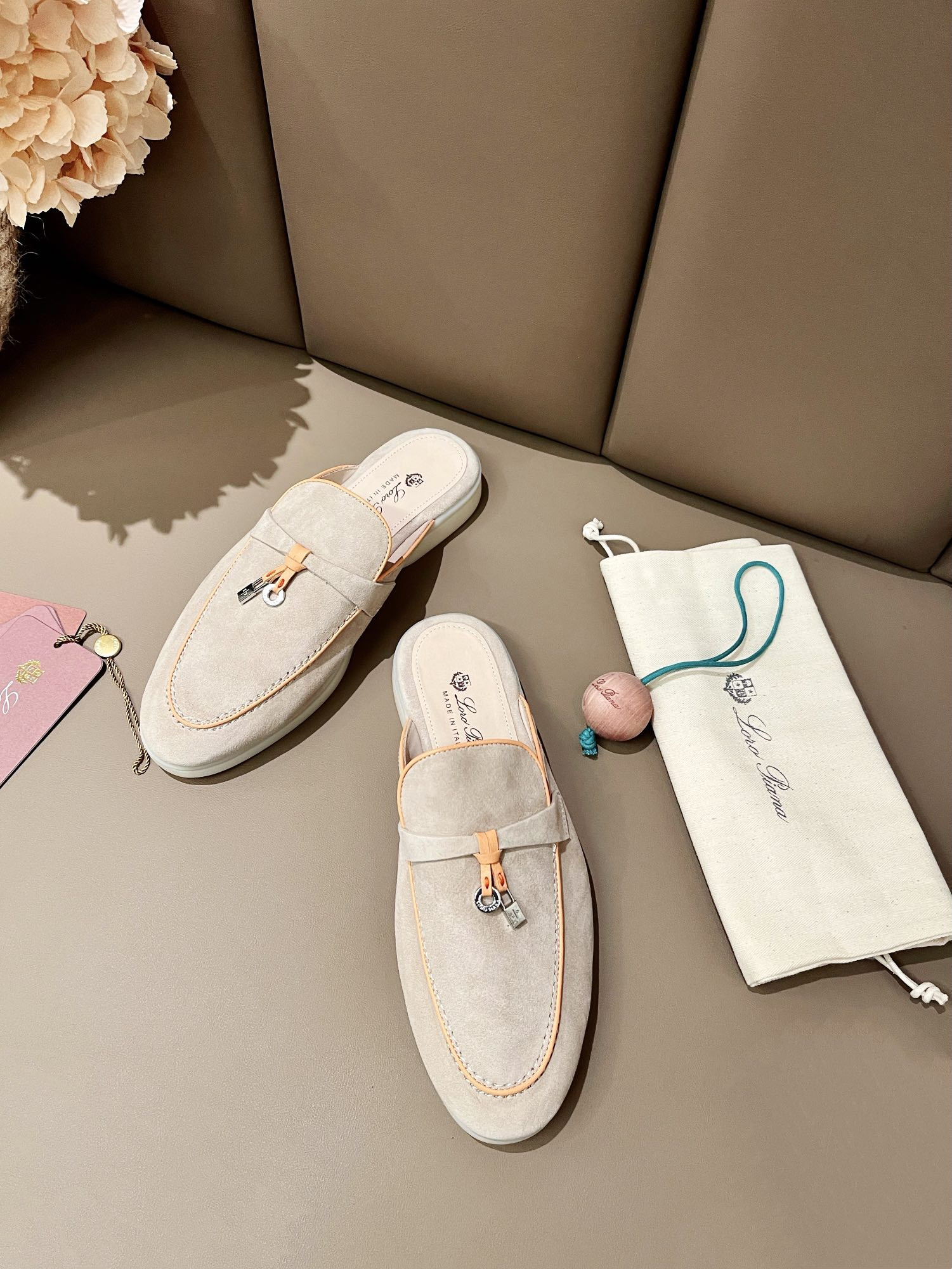 UA L0r0 P1ana Babouche Charms Walk Loafers