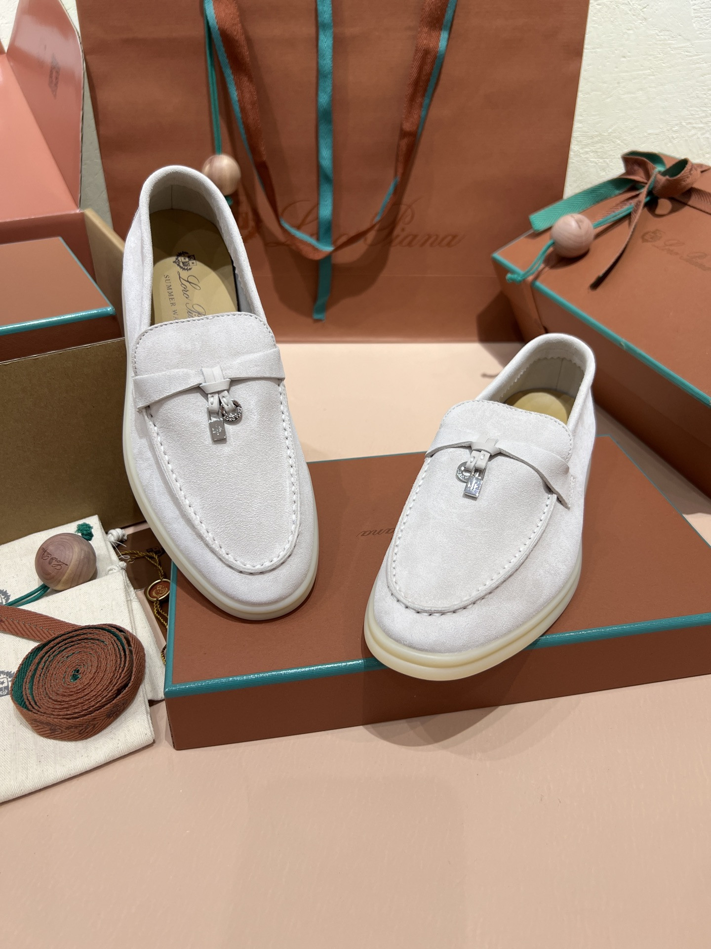 UA L0r0 P1ana Summer Charms Walk Loafers