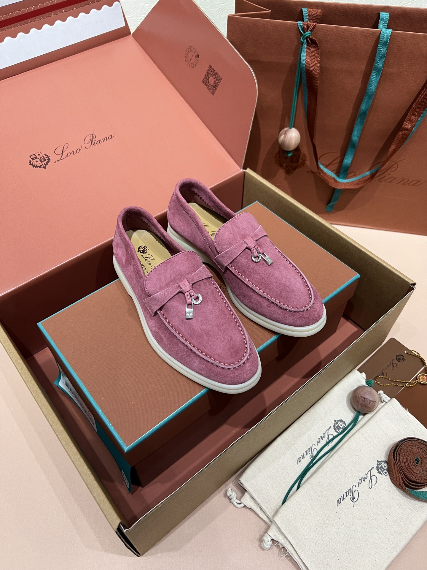 UA L0r0 P1ana Summer Charms Walk Loafers