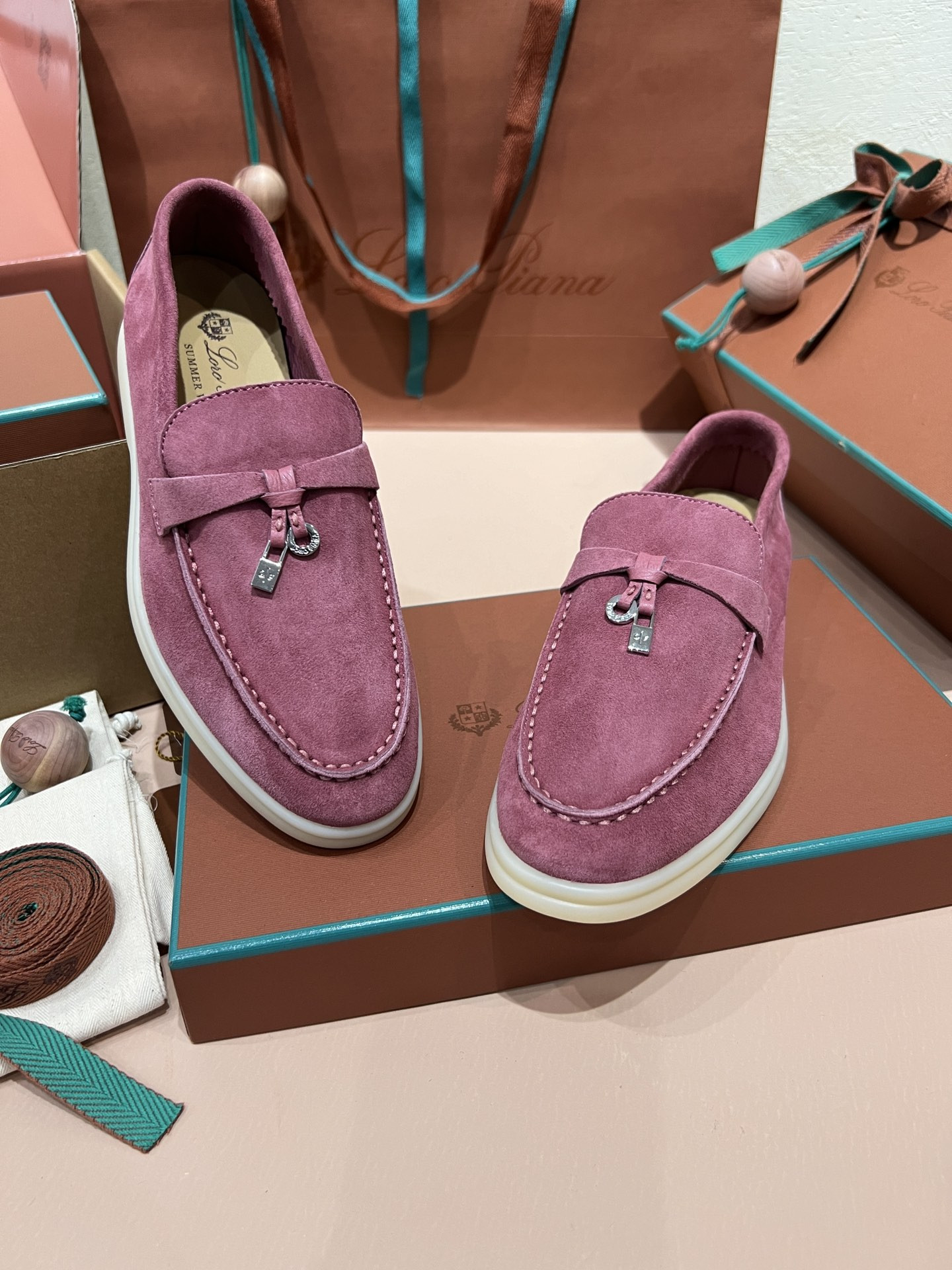 UA L0r0 P1ana Summer Charms Walk Loafers