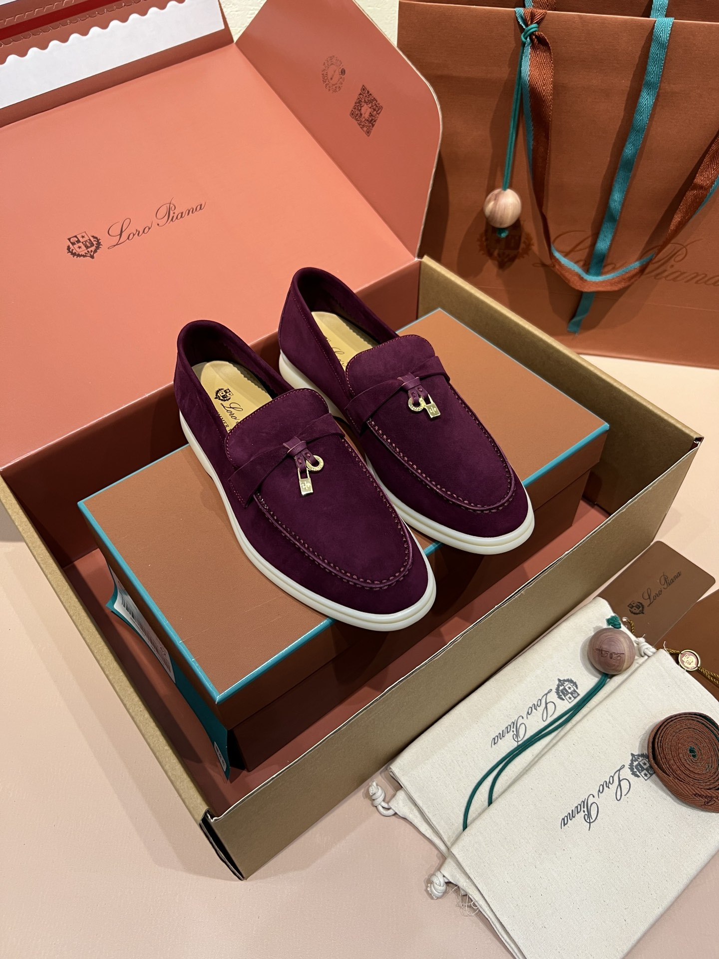 UA L0r0 P1ana Summer Charms Walk Loafers