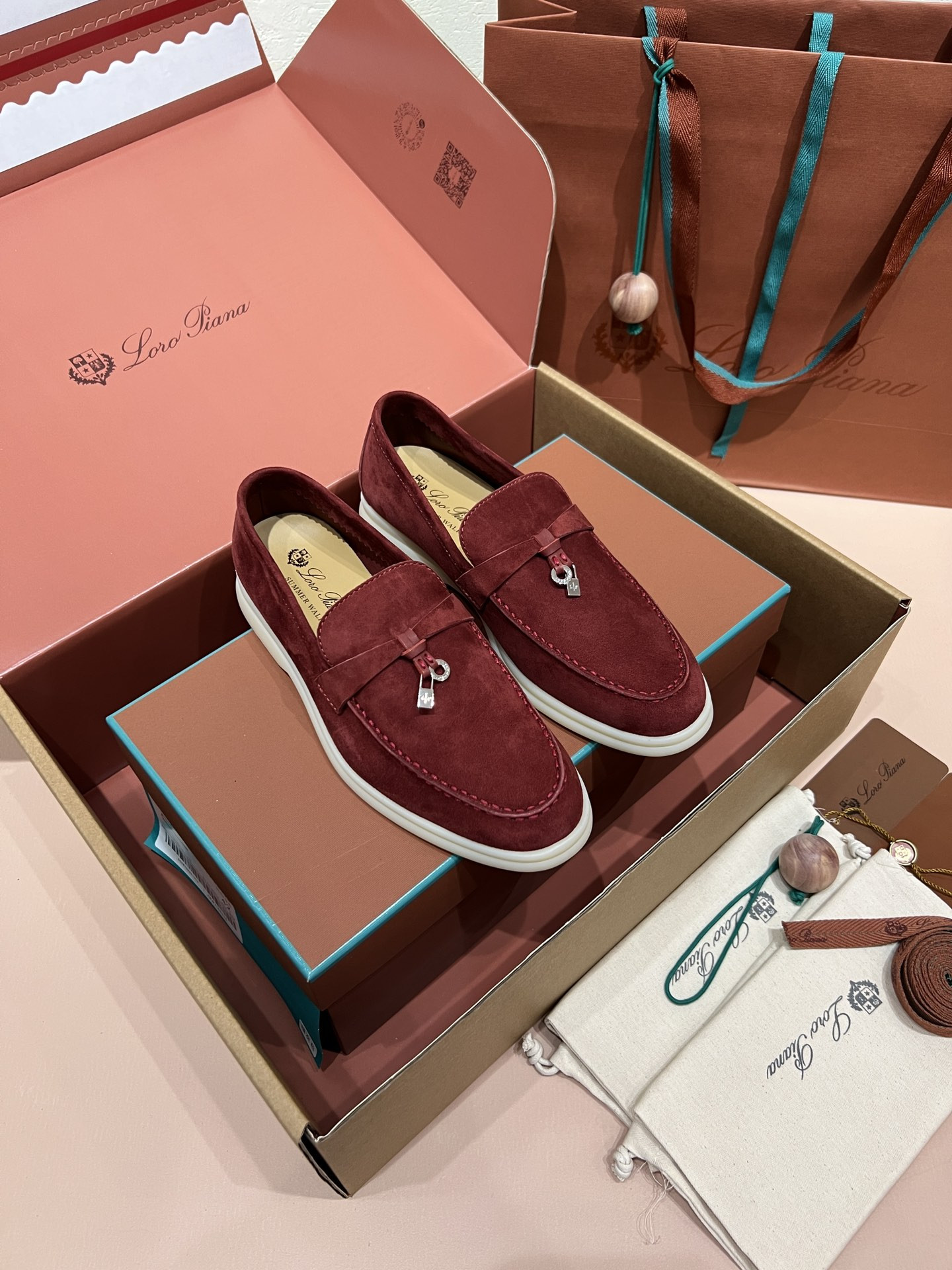 UA L0r0 P1ana Summer Charms Walk Loafers