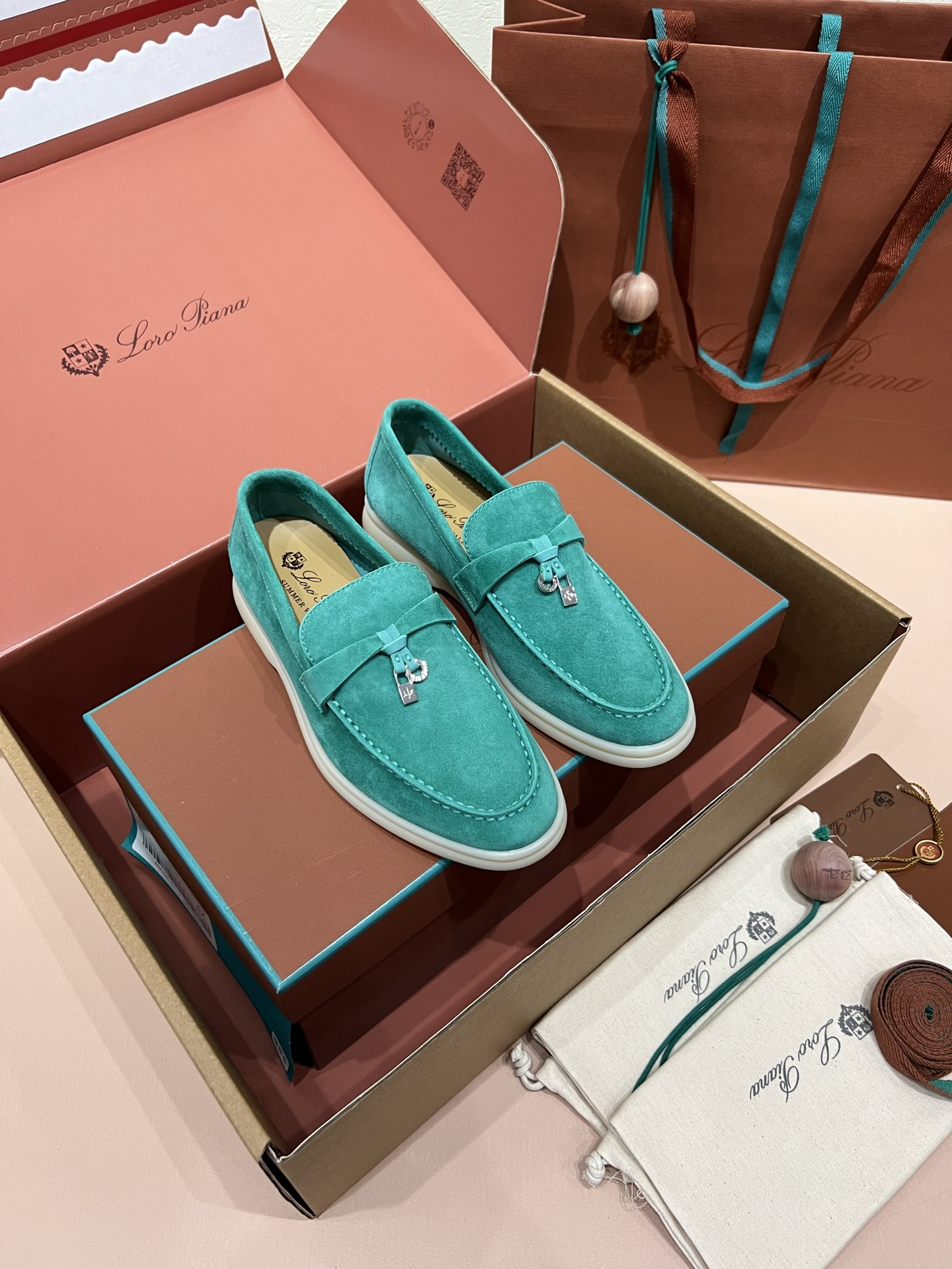 UA L0r0 P1ana Summer Charms Walk Loafers