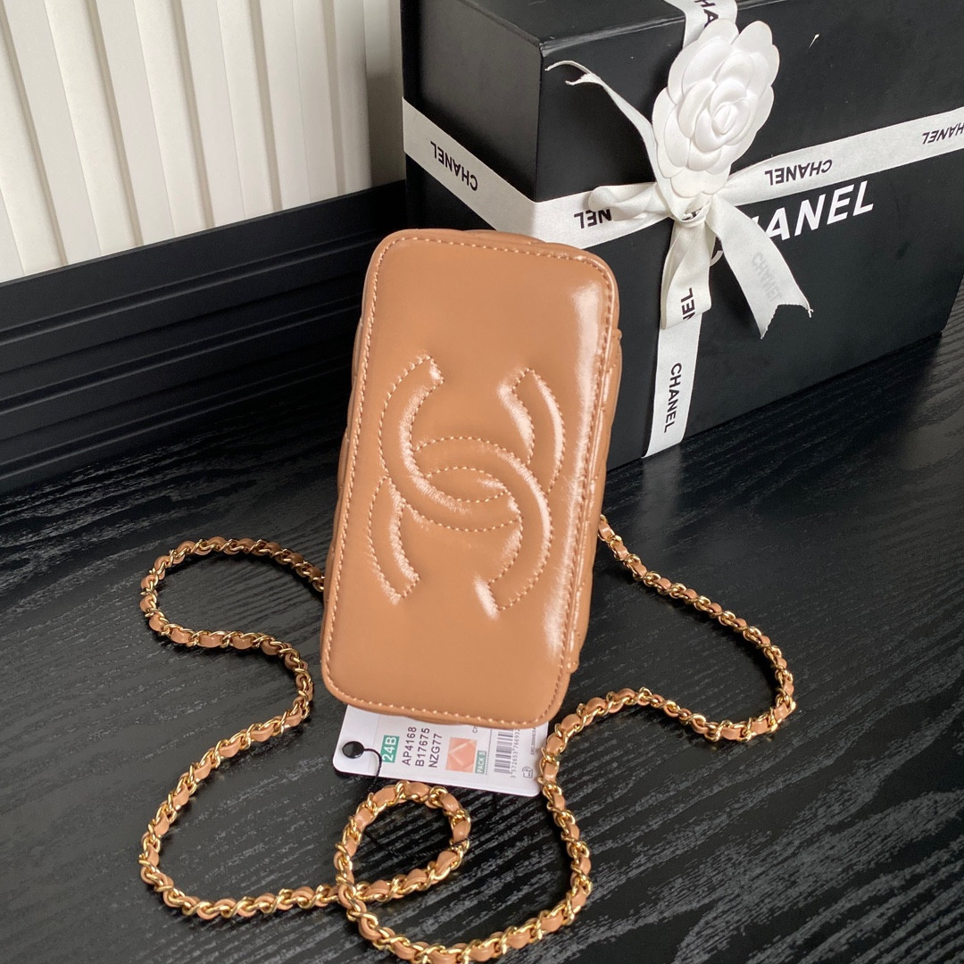 Ch**el Clutch With Chain 9.5x 17x 8CM