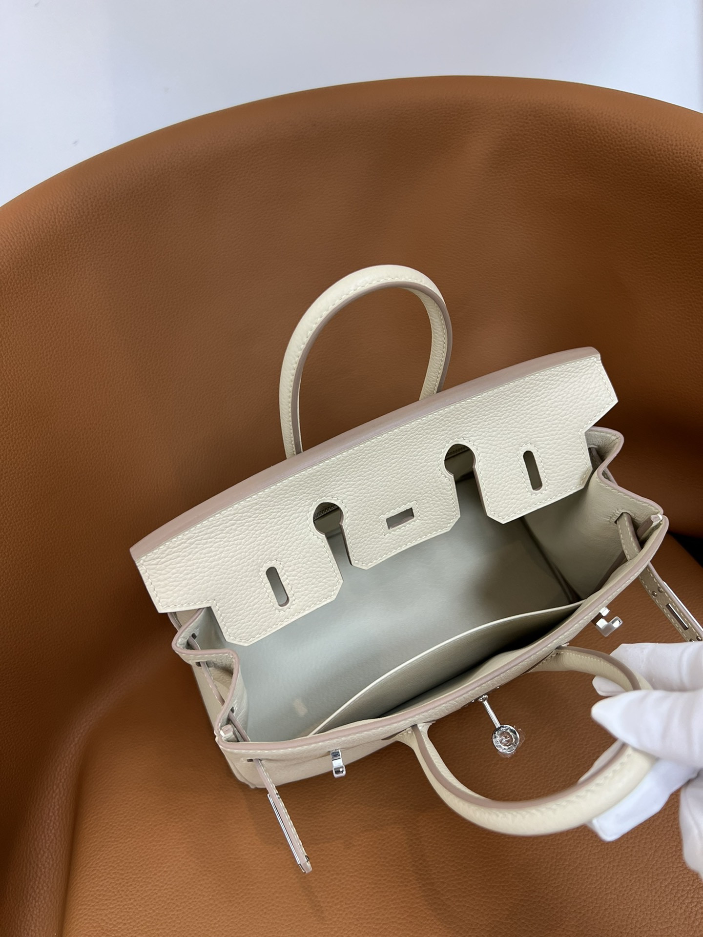 H**me5 BIRKIN Silver 25 30 35